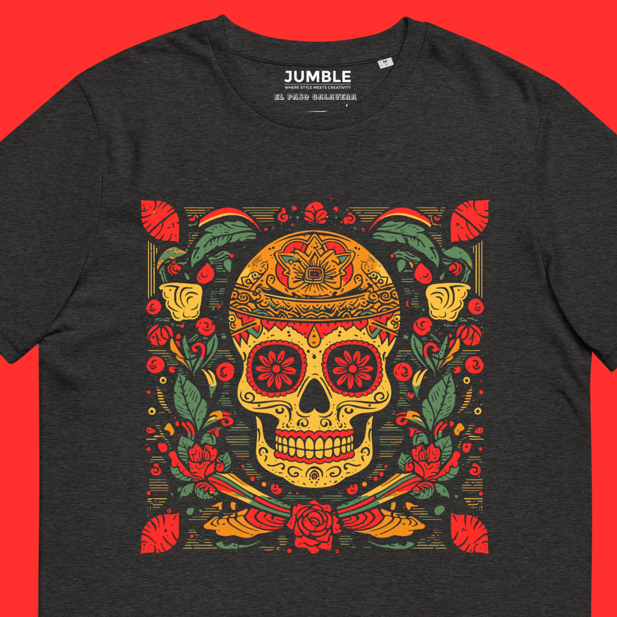 El Paso Calavera organic cotton T-Shirt - Image 3
