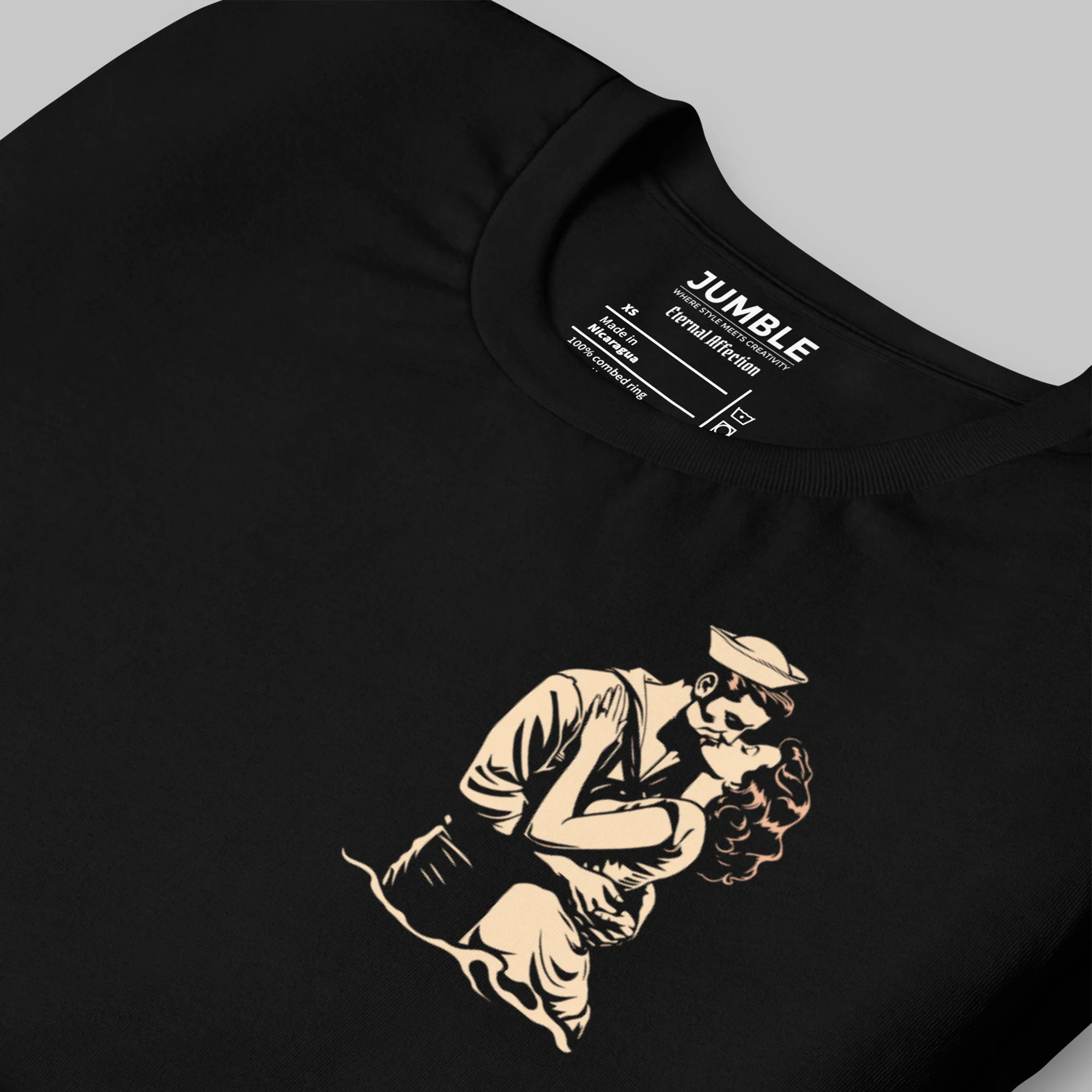 Eternal Affection Modern Regular Fit T-Shirt | Bella+Canvas - Image 13