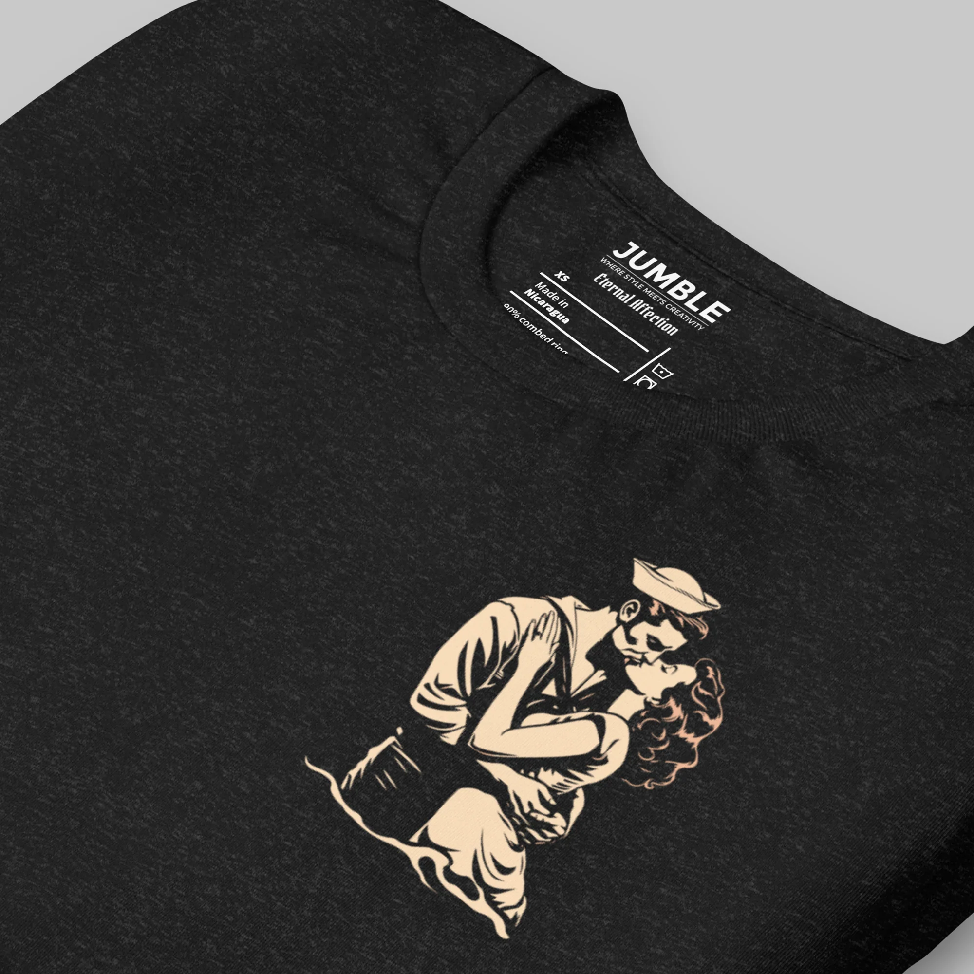 Eternal Affection Modern Regular Fit T-Shirt | Bella+Canvas - Image 14
