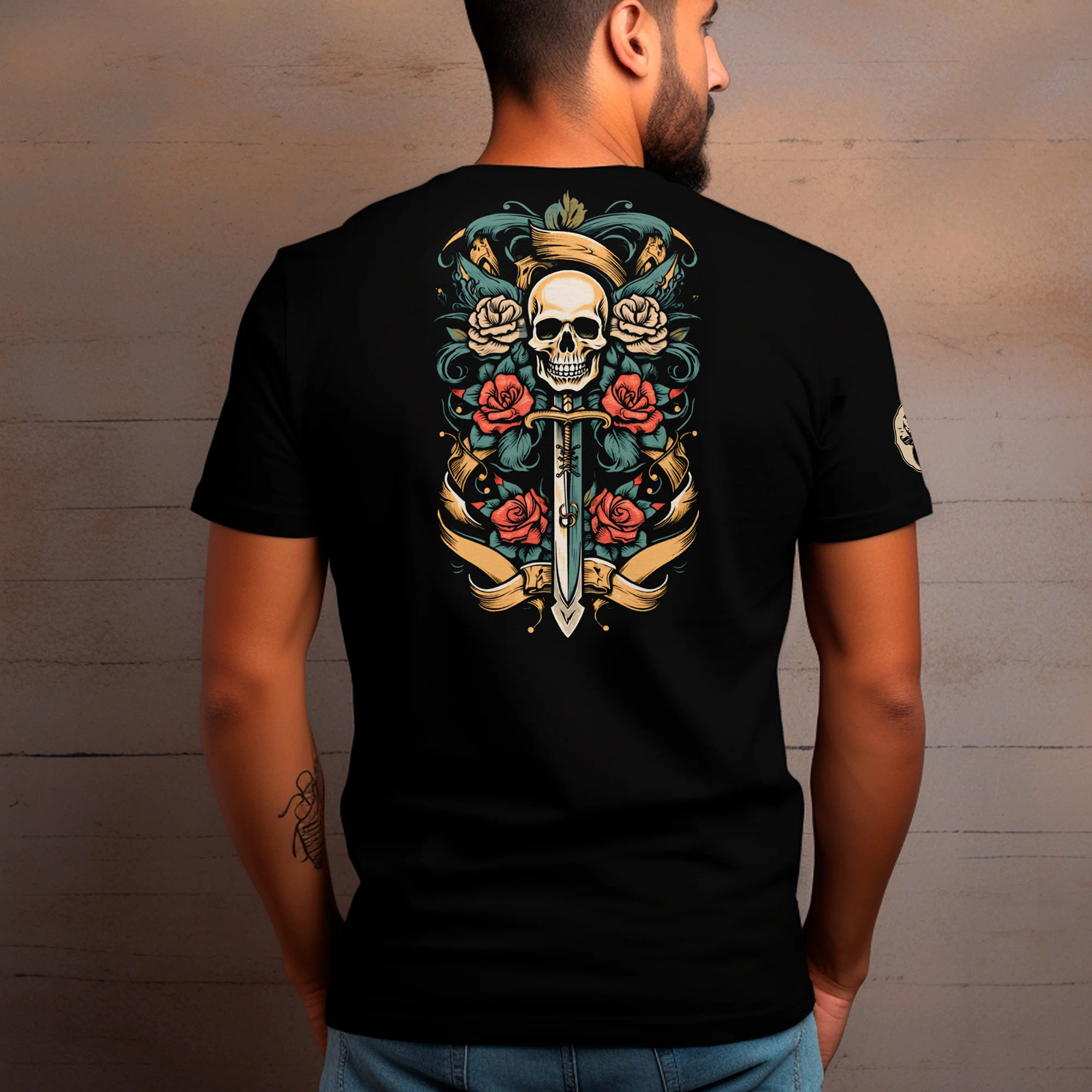 Eternal Affection Modern Regular Fit T-Shirt | Bella+Canvas - Image 2
