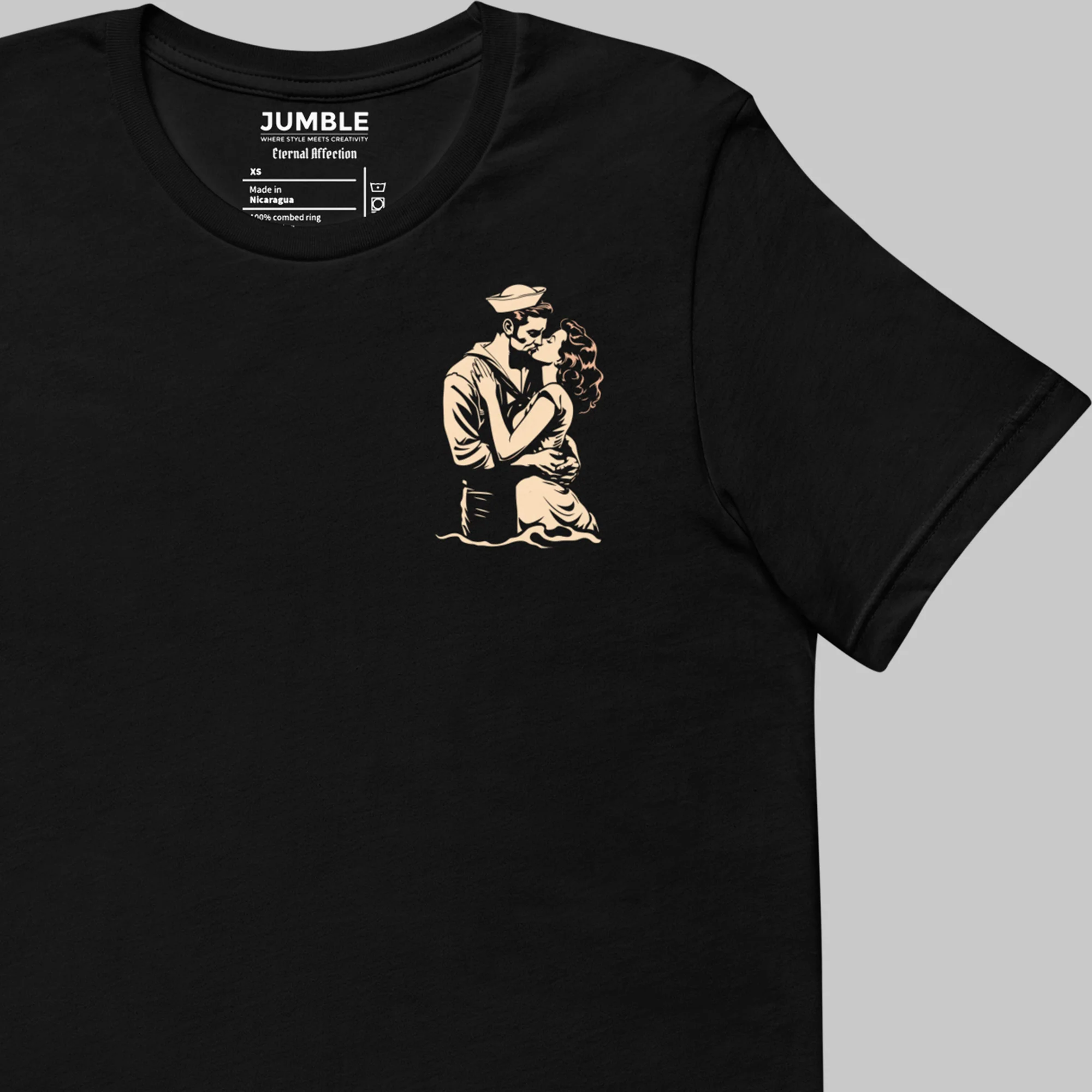 Eternal Affection Modern Regular Fit T-Shirt | Bella+Canvas - Image 7