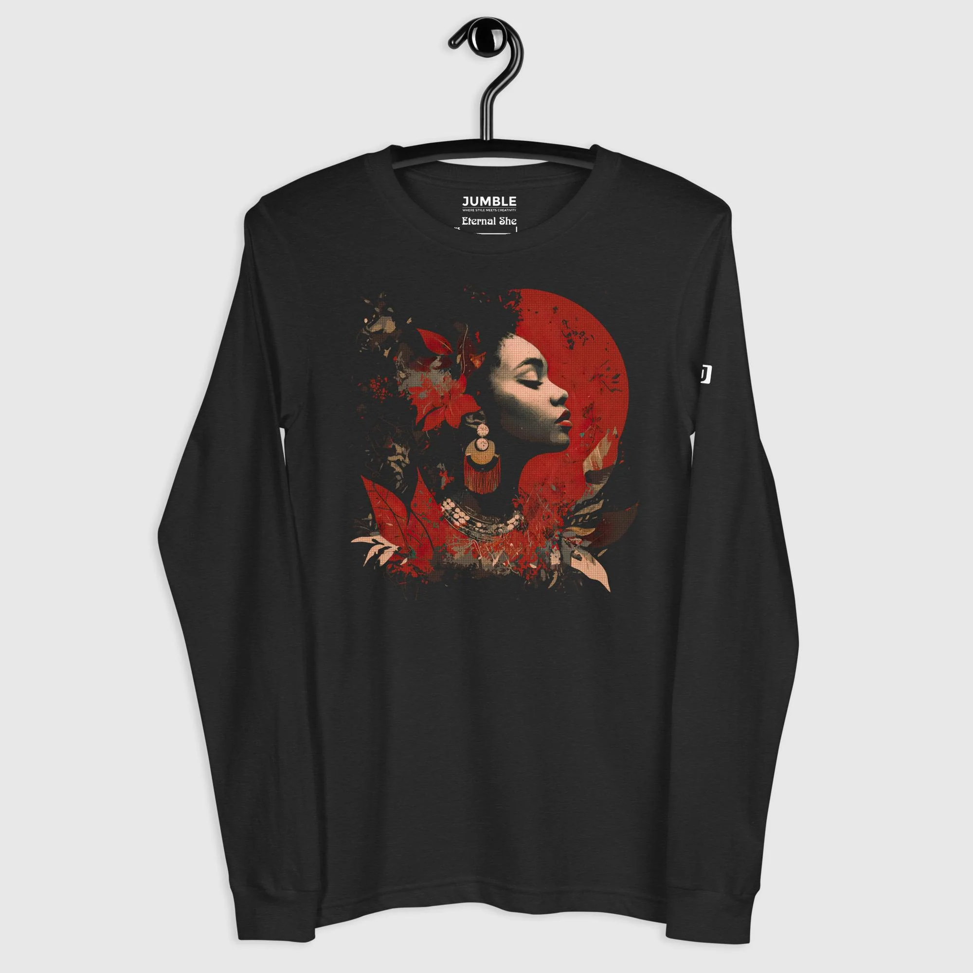 Eternal She Long Sleeve T-Shirt | Bella+Canvas