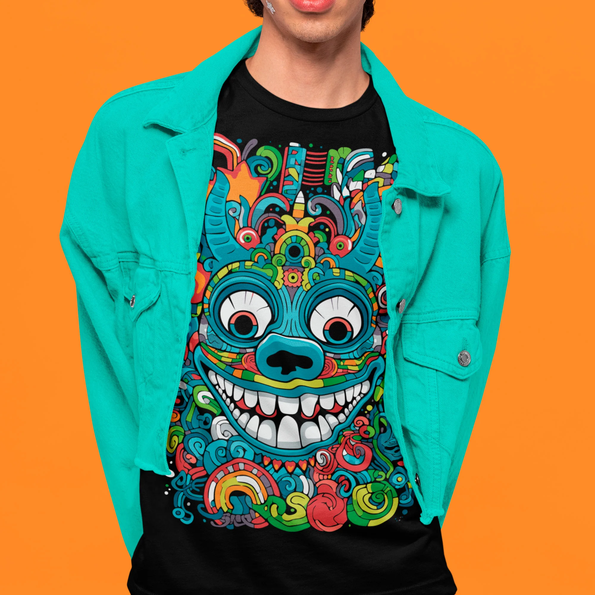 Fandango Frenzy Modern Regular Fit T-Shirt | Bella+Canvas - Image 2