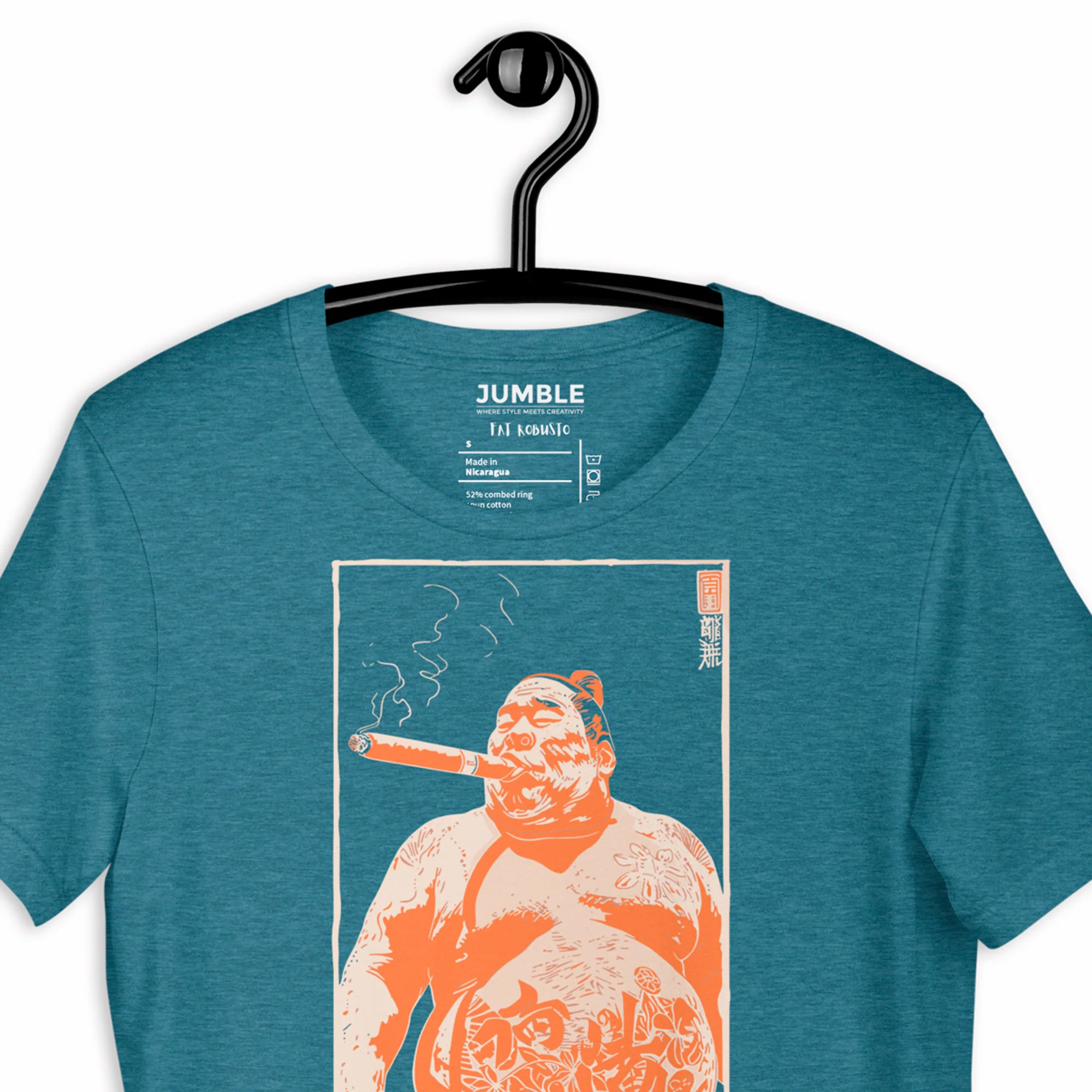 Fat Robusto Modern Regular Fit T-Shirt | Bella+Canvas - Image 5