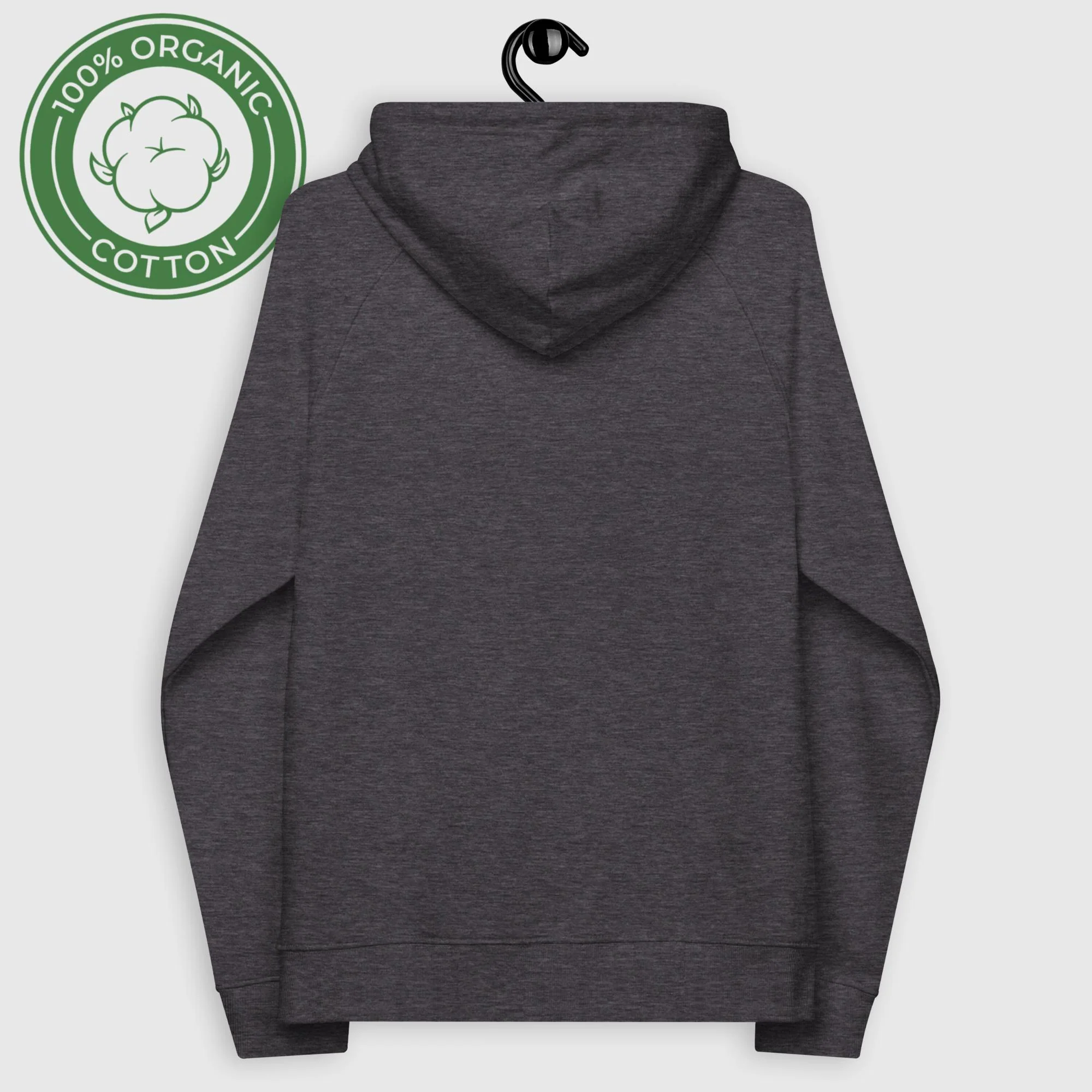 Feathermark Premium Organic Raglan Hoodie | SOL'S - Image 6