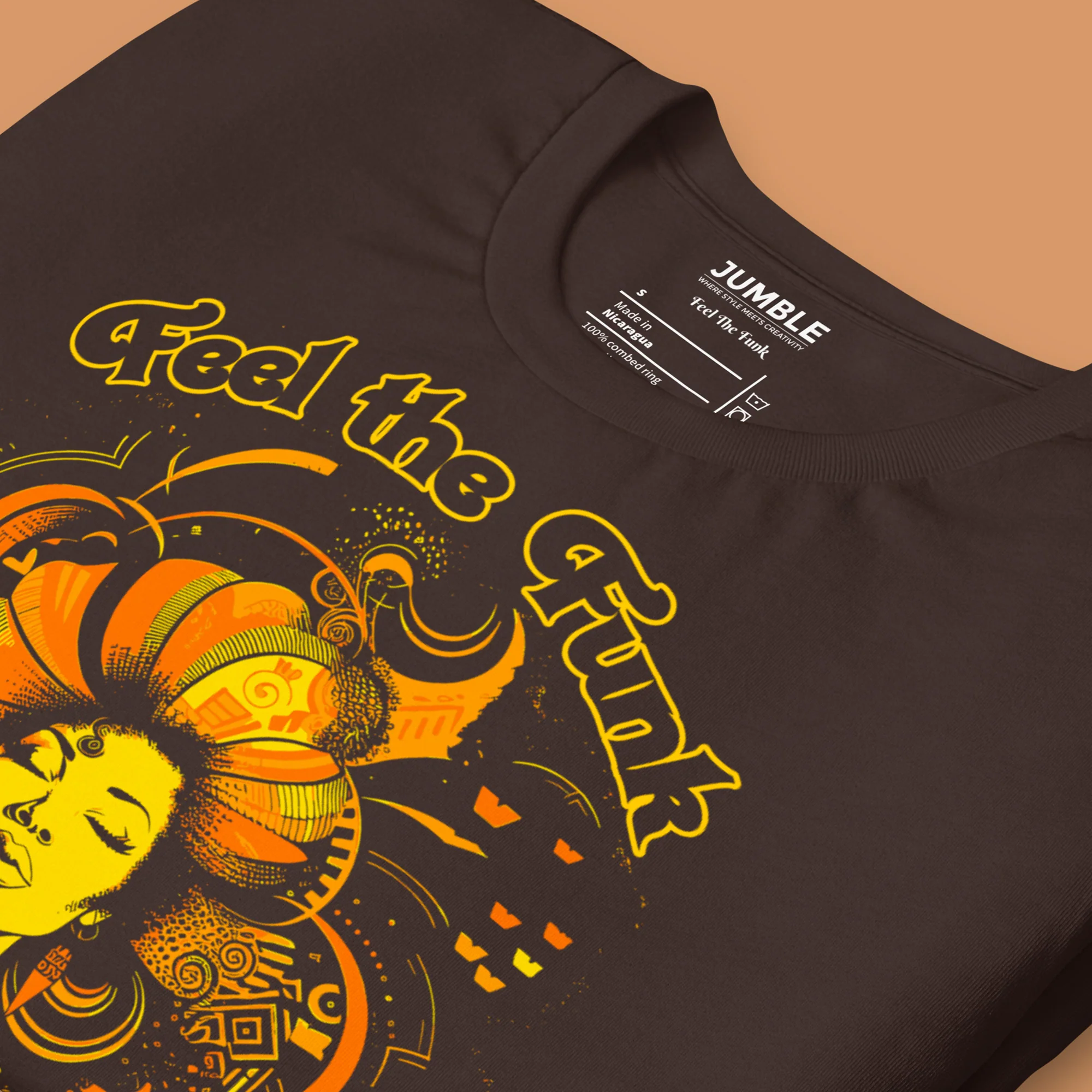 Feel The Funk Modern Regular Fit T-Shirt | Bella+Canvas - Image 6