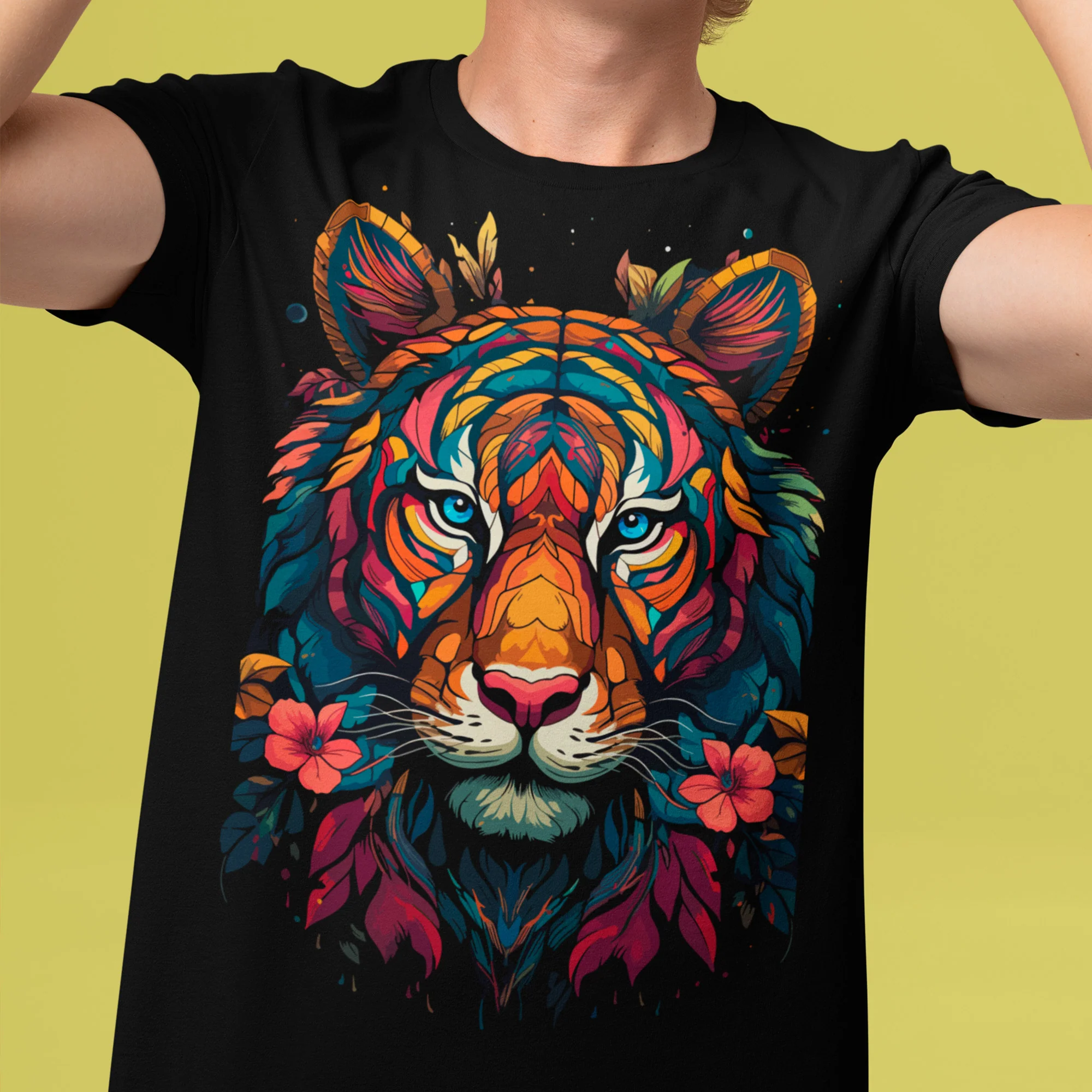 Feline Odyssey organic cotton T-Shirt | Stanley/Stella - Image 2