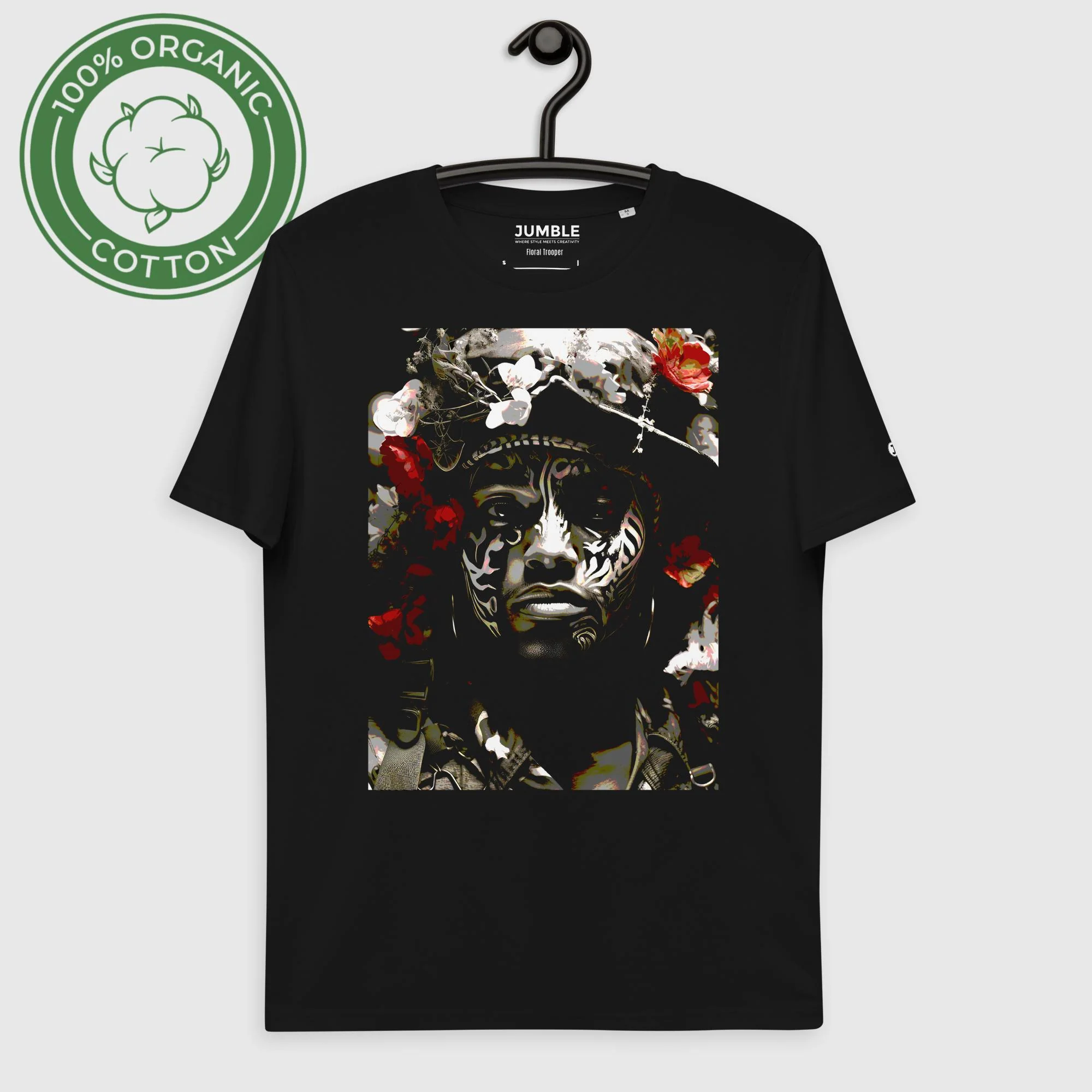 Floral Trooper organic cotton T-Shirt | Stanley/Stella
