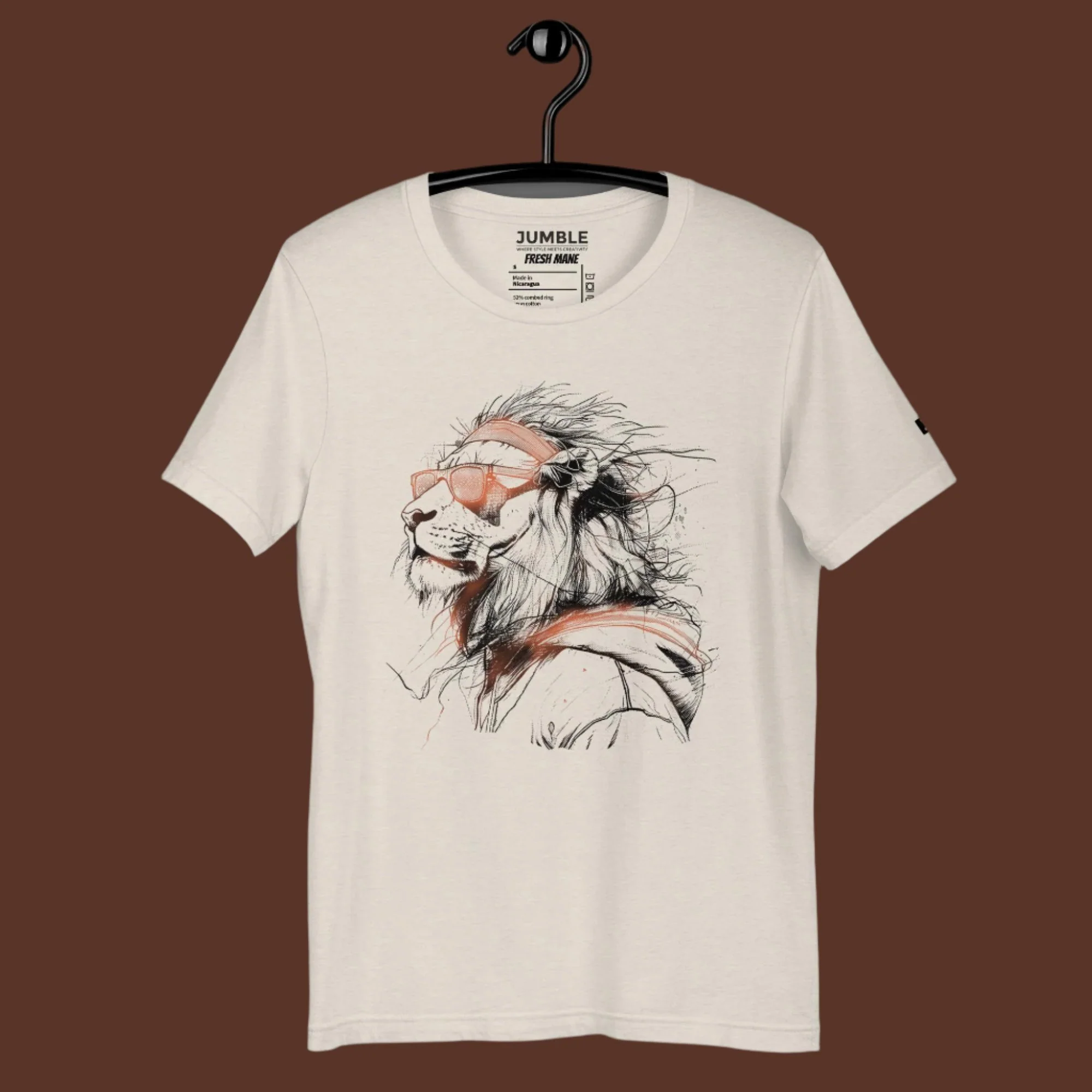 Fresh Mane Modern Regular Fit T-Shirt | Bella+Canvas