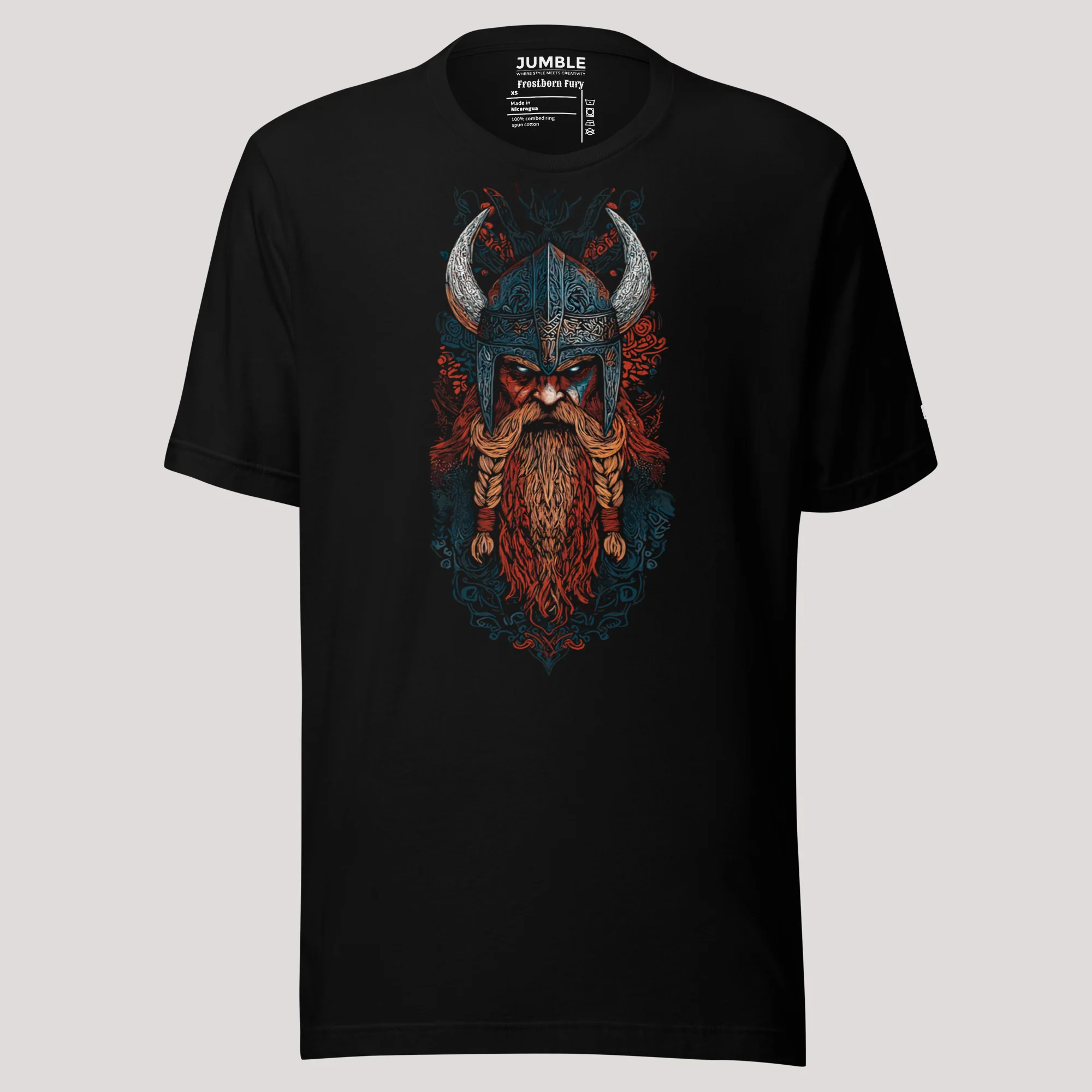 Frostborn Fury Modern Regular Fit T-Shirt | Bella+Canvas - Image 10