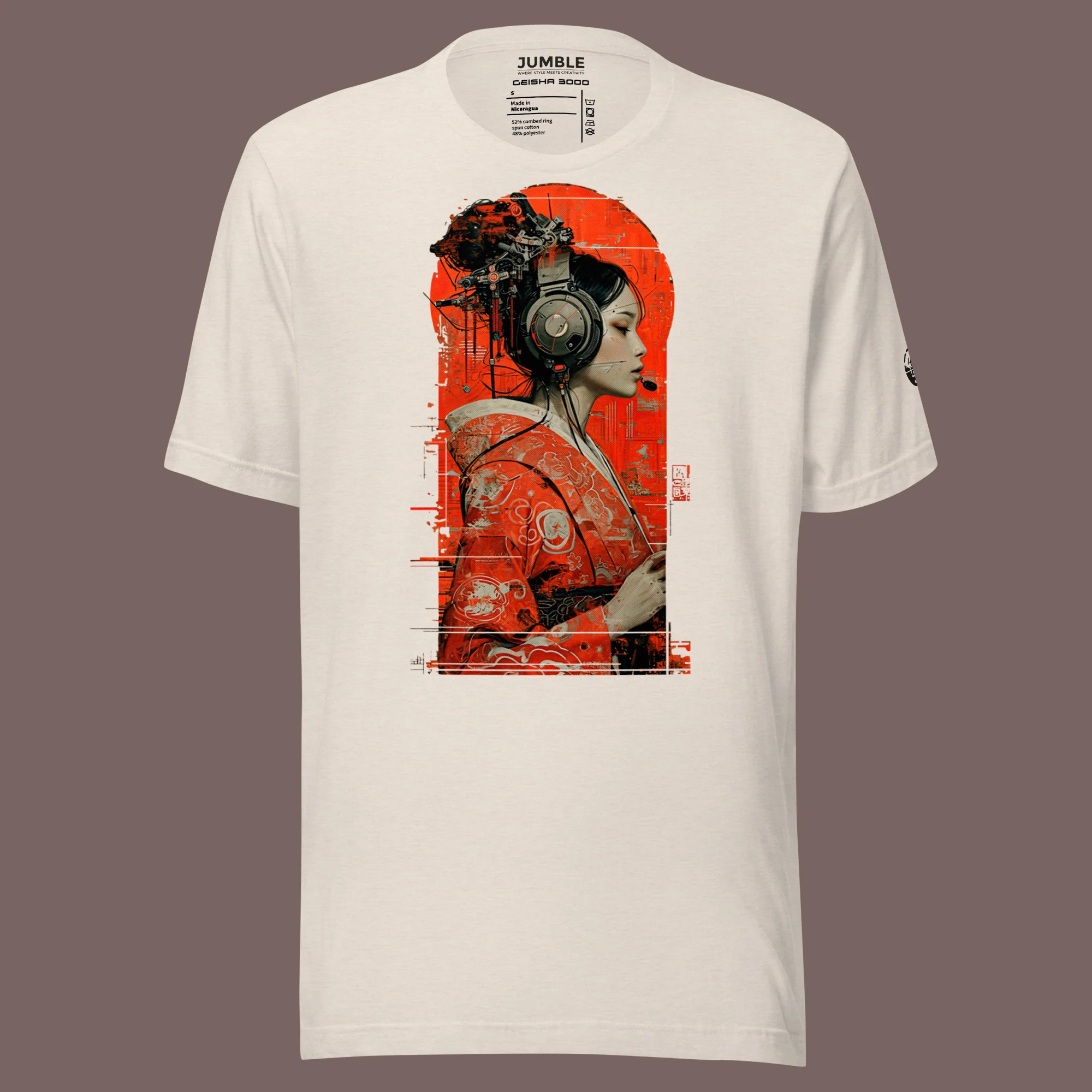 Geisha 3000 Modern Regular Fit T-Shirt | Bella+Canvas - Image 12
