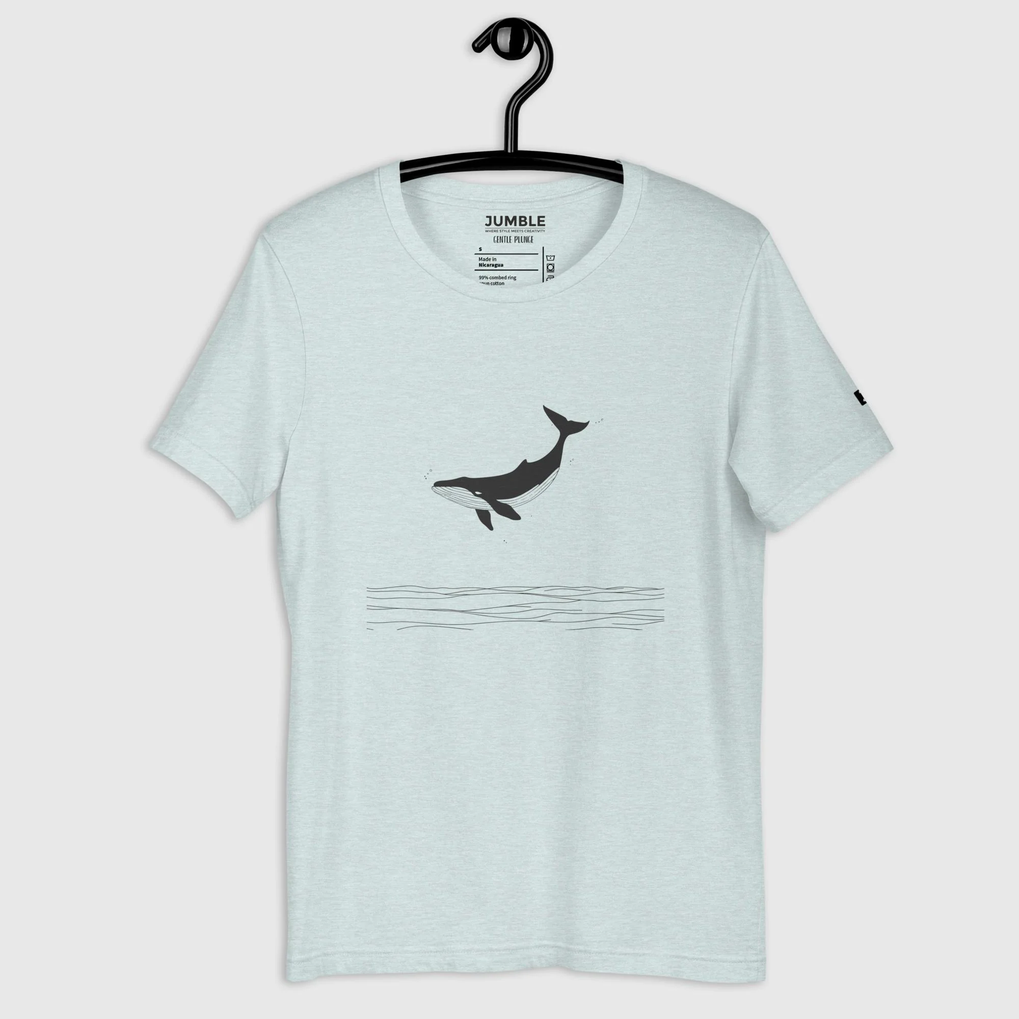 Gentle Plunge Modern Regular Fit T-Shirt | Bella+Canvas - Image 3