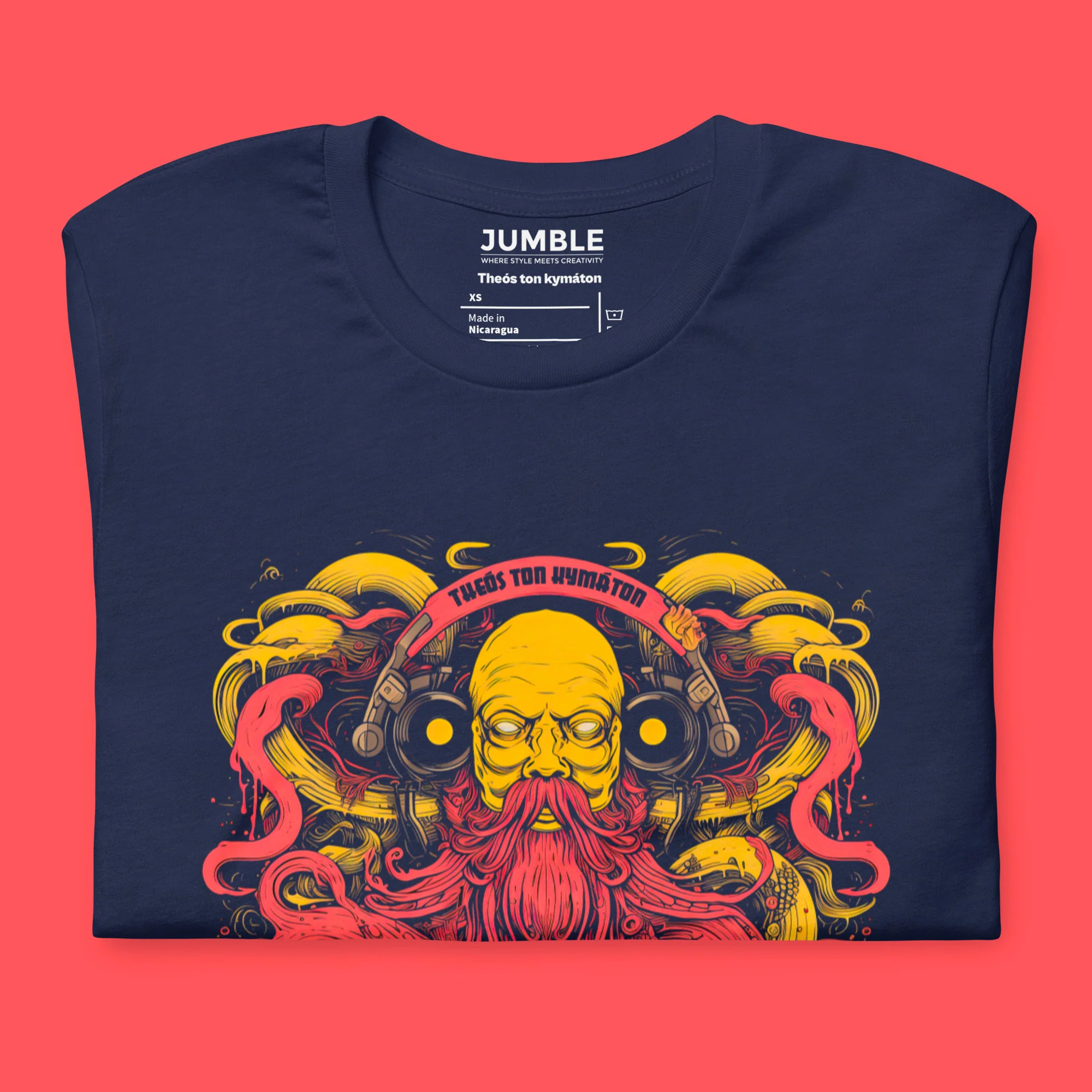 God of Waves Modern Regular Fit T-Shirt | Bella+Canvas - Image 6