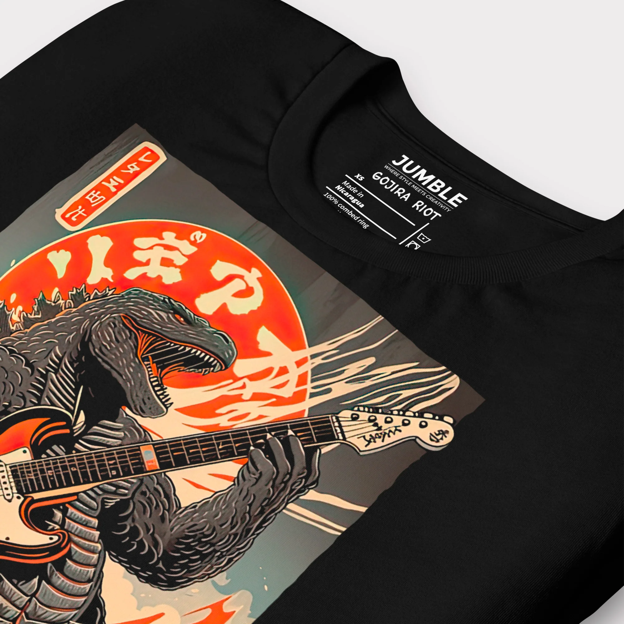 Gojira Riot Modern Regular Fit T-Shirt | Bella+Canvas - Image 11
