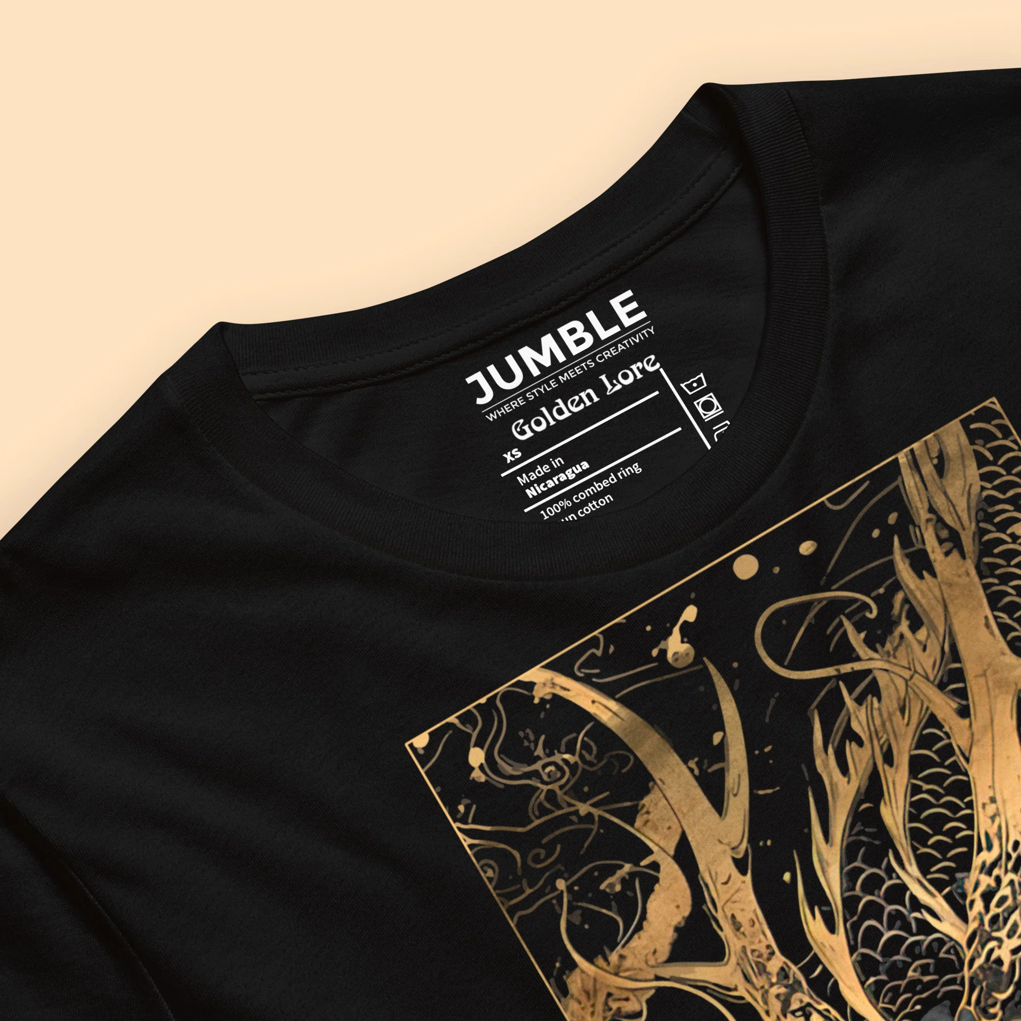 Golden Lore Modern Regular Fit T-Shirt | Bella+Canvas - Image 5