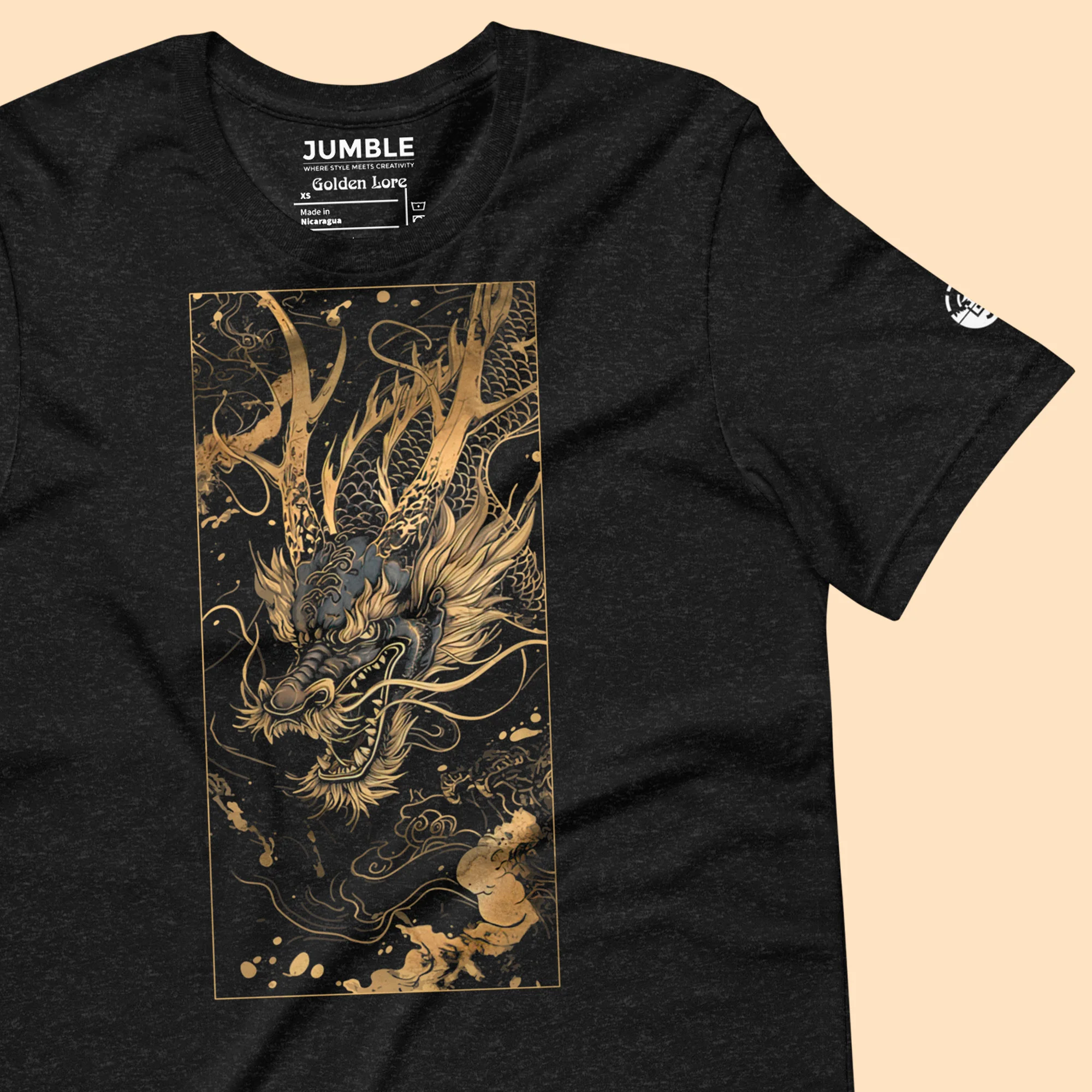 Golden Lore Modern Regular Fit T-Shirt | Bella+Canvas - Image 8