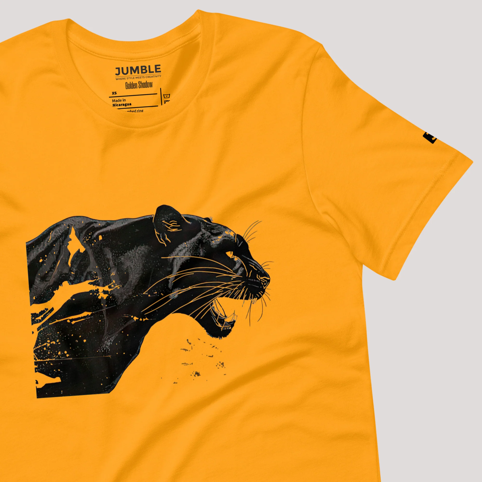 Golden Shadow Modern Regular Fit T-Shirt | Bella+Canvas - Image 5