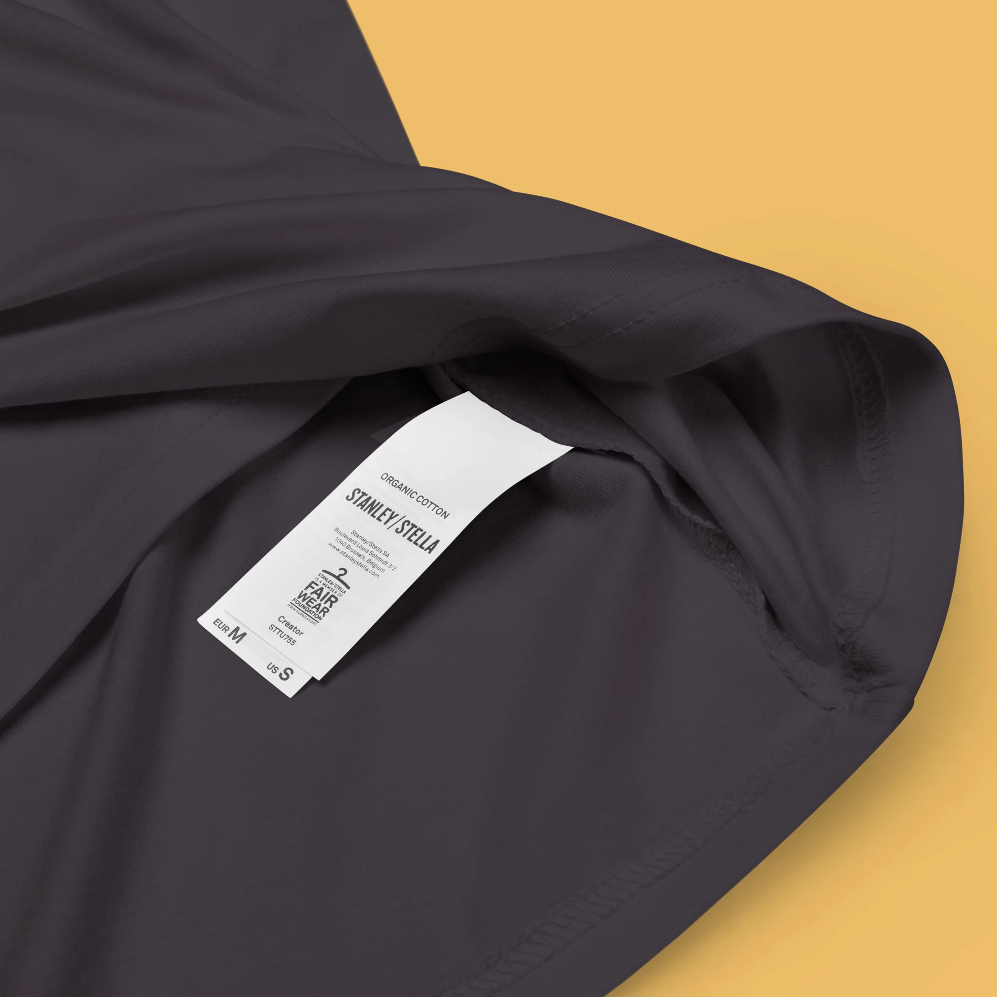 Golden Taurine organic cotton T-Shirt | Stanley/Stella - Image 4