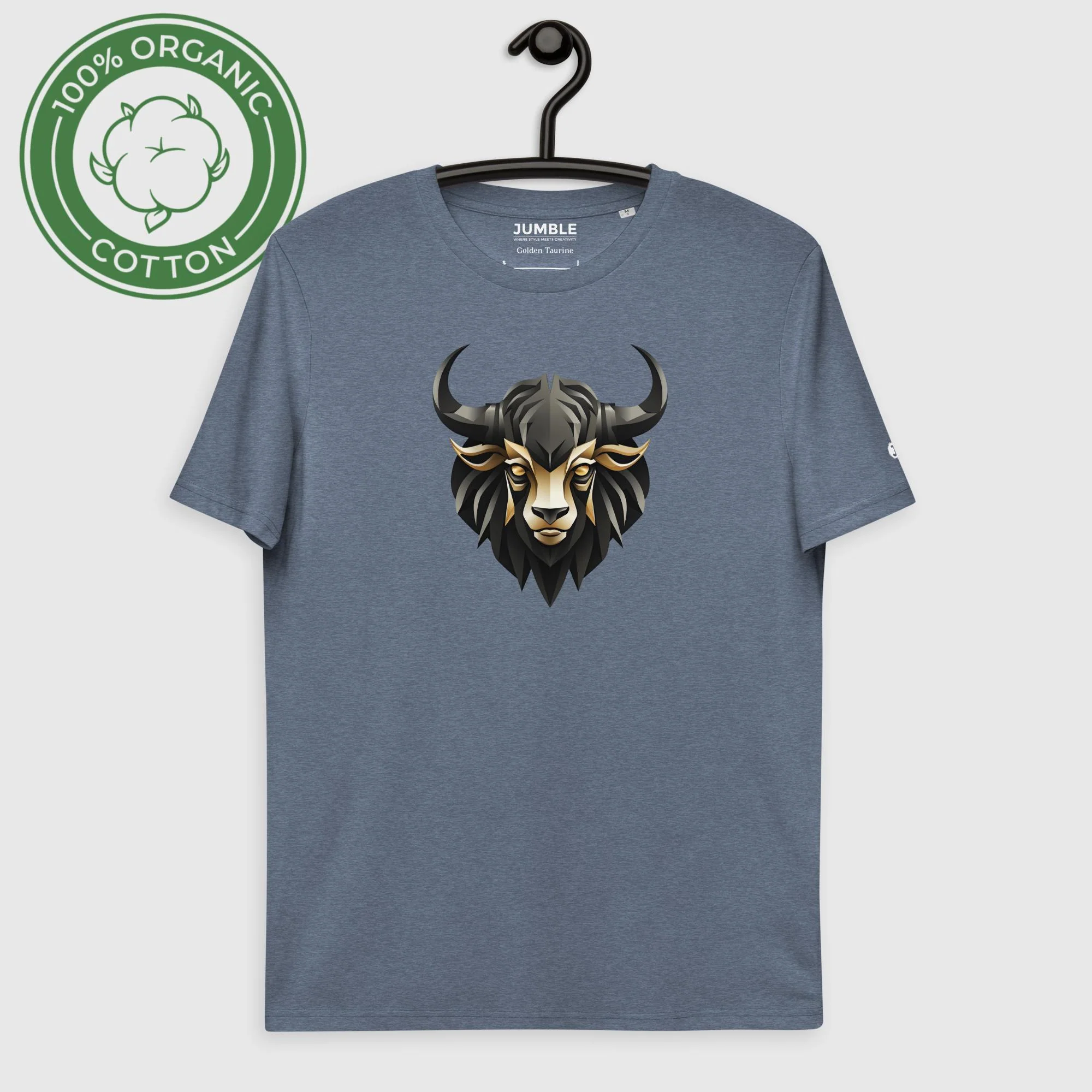 Golden Taurine organic cotton T-Shirt | Stanley/Stella - Image 5
