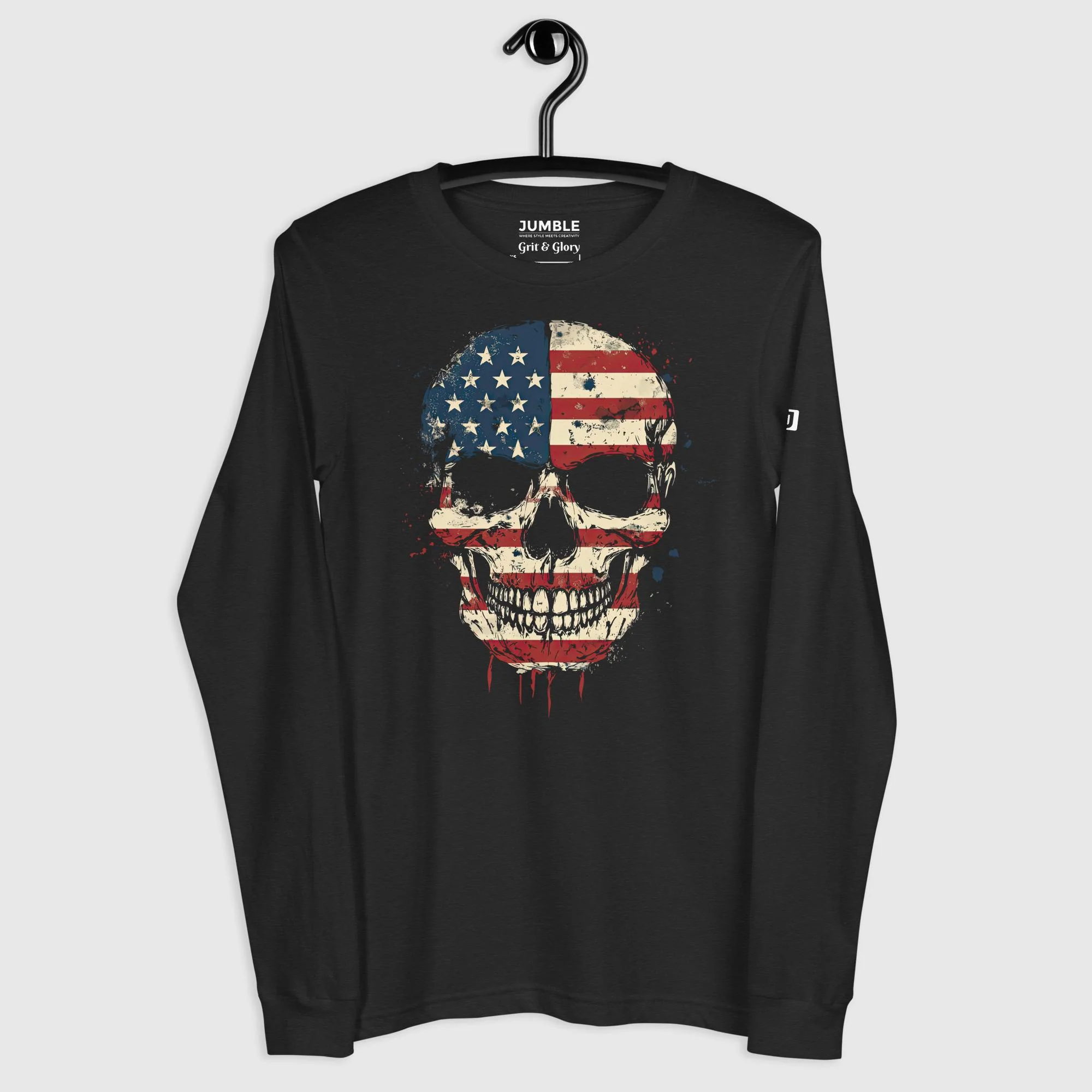 Grit & Glory Long Sleeve T-Shirt | Bella+Canvas - Image 4