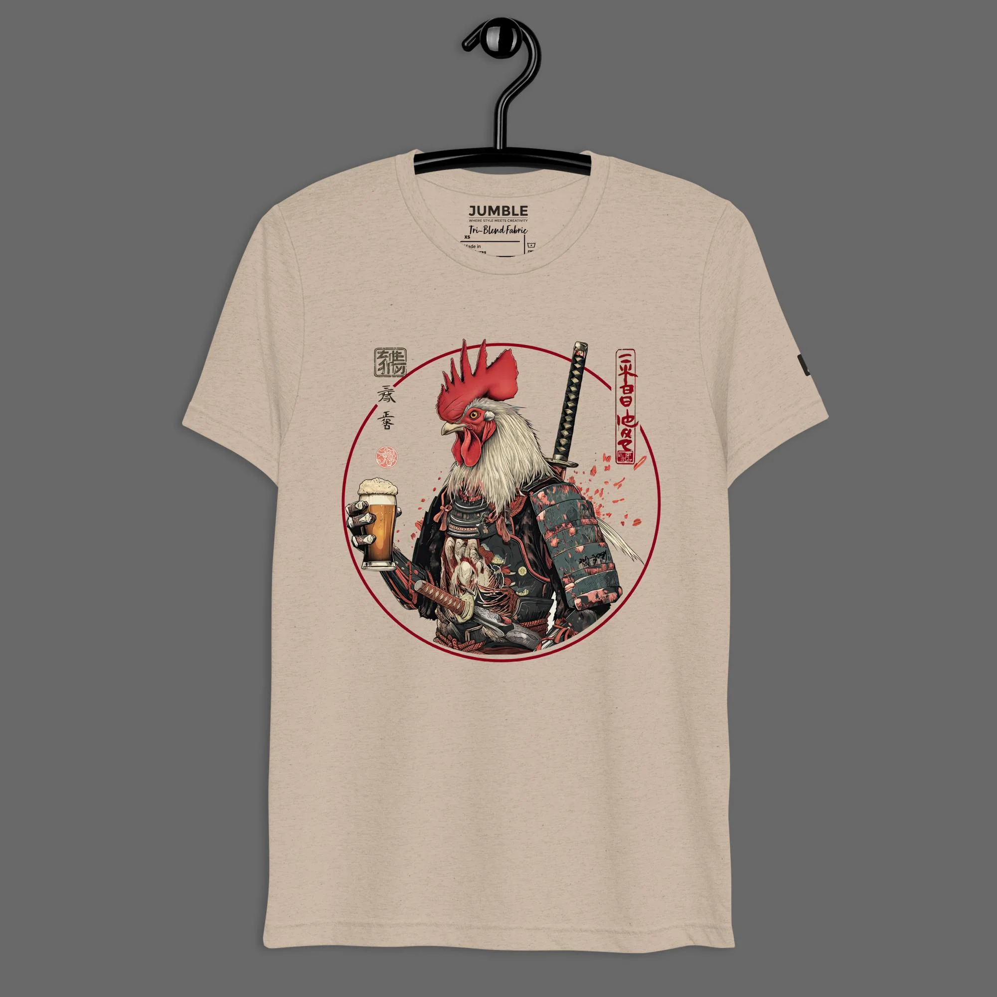 Hatsu Yorokobi Lightweight Short Sleeve Vintage T-Shirt | Tri-Blend