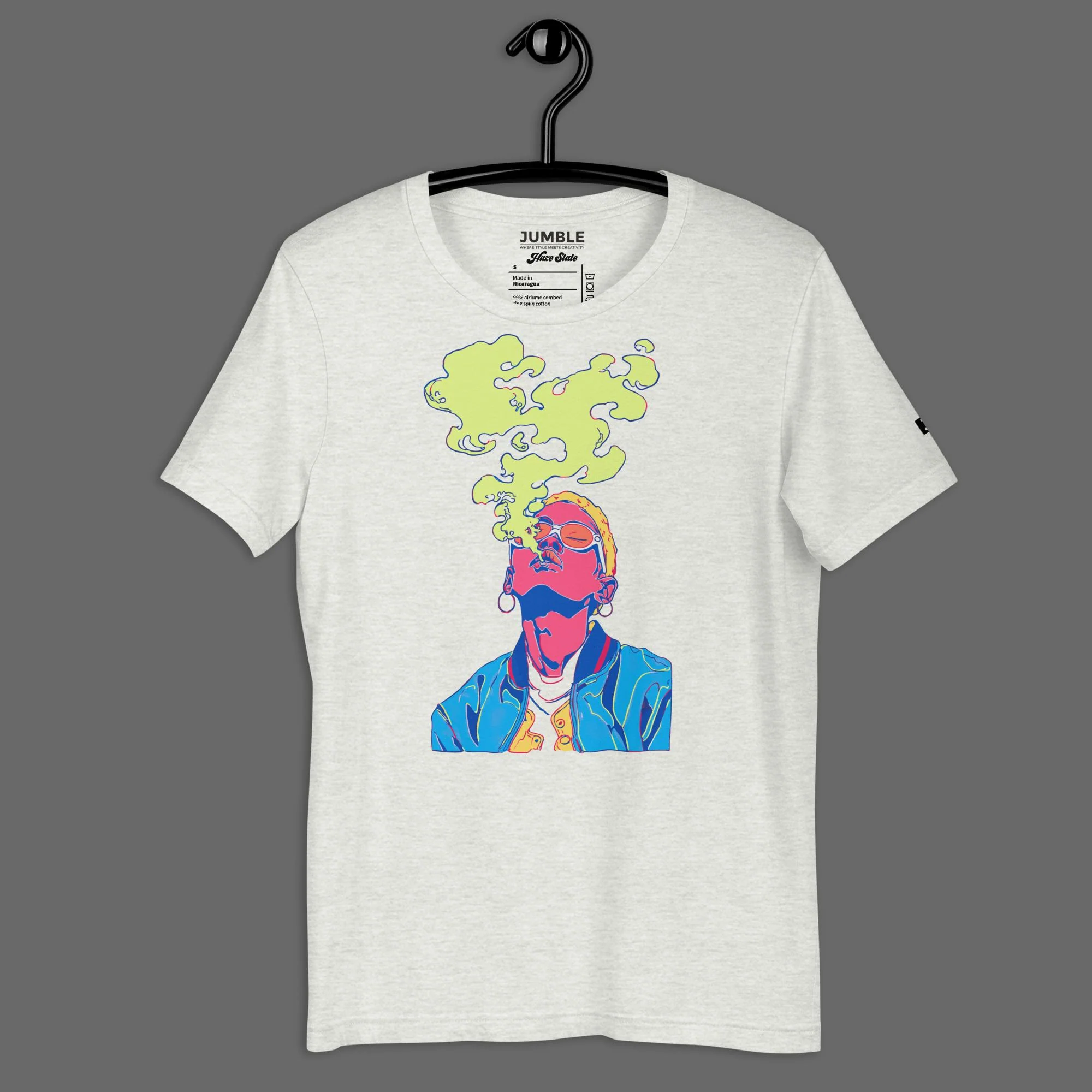 Haze State Modern Regular Fit T-Shirt | Bella+Canvas - Image 3