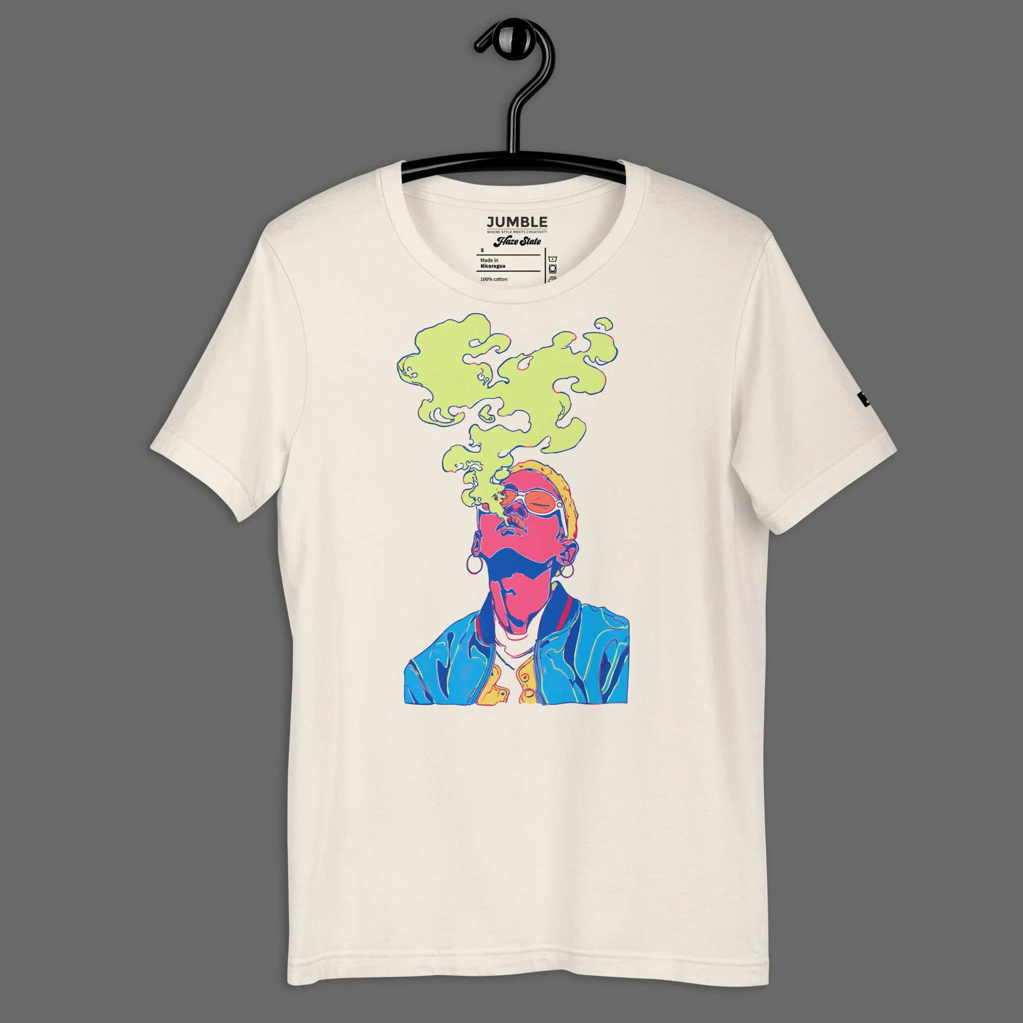 Haze State Modern Regular Fit T-Shirt | Bella+Canvas - Image 6