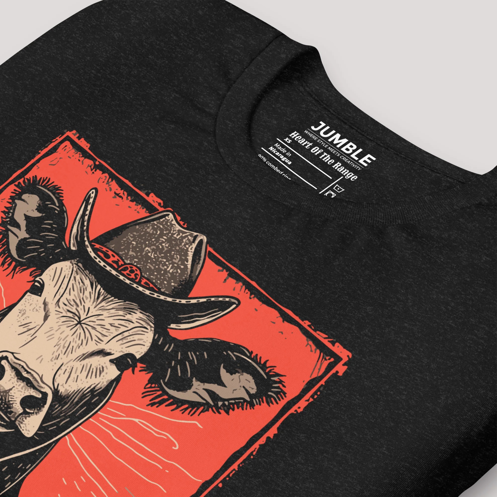Heart Of The Range Modern Regular Fit T-Shirt | Bella+Canvas - Image 10