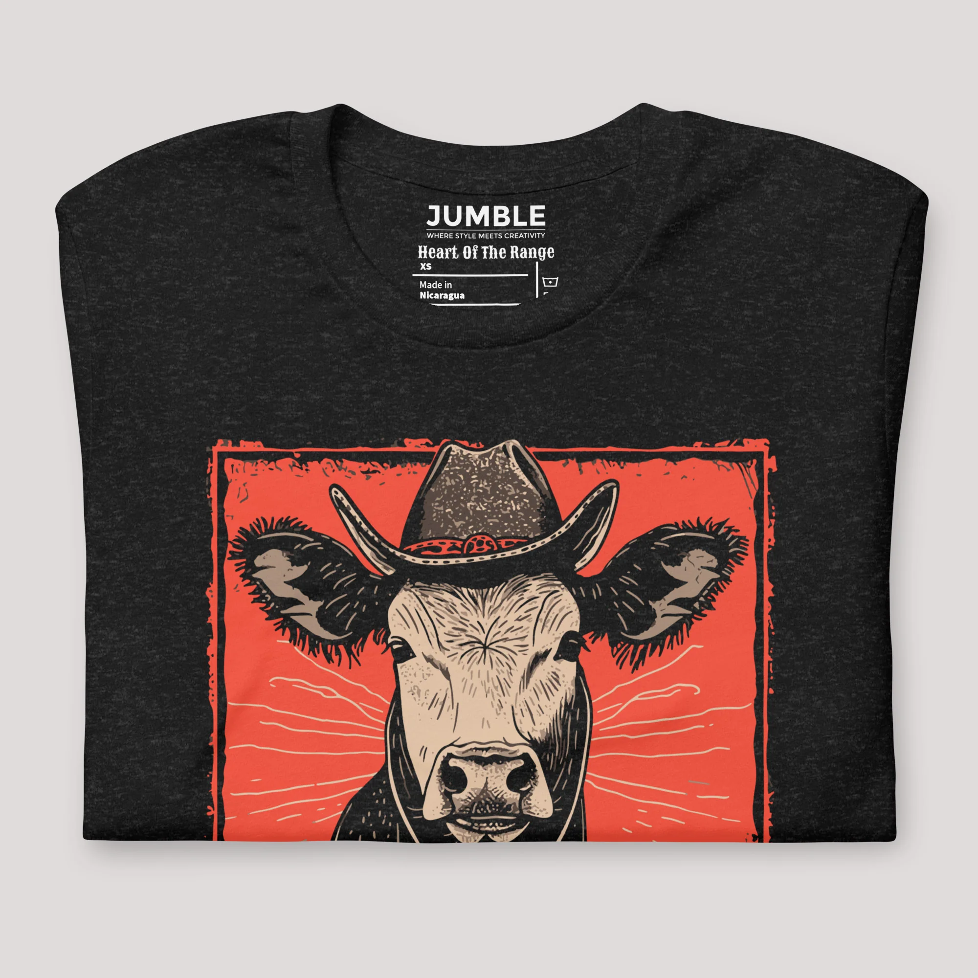 Heart Of The Range Modern Regular Fit T-Shirt | Bella+Canvas - Image 2