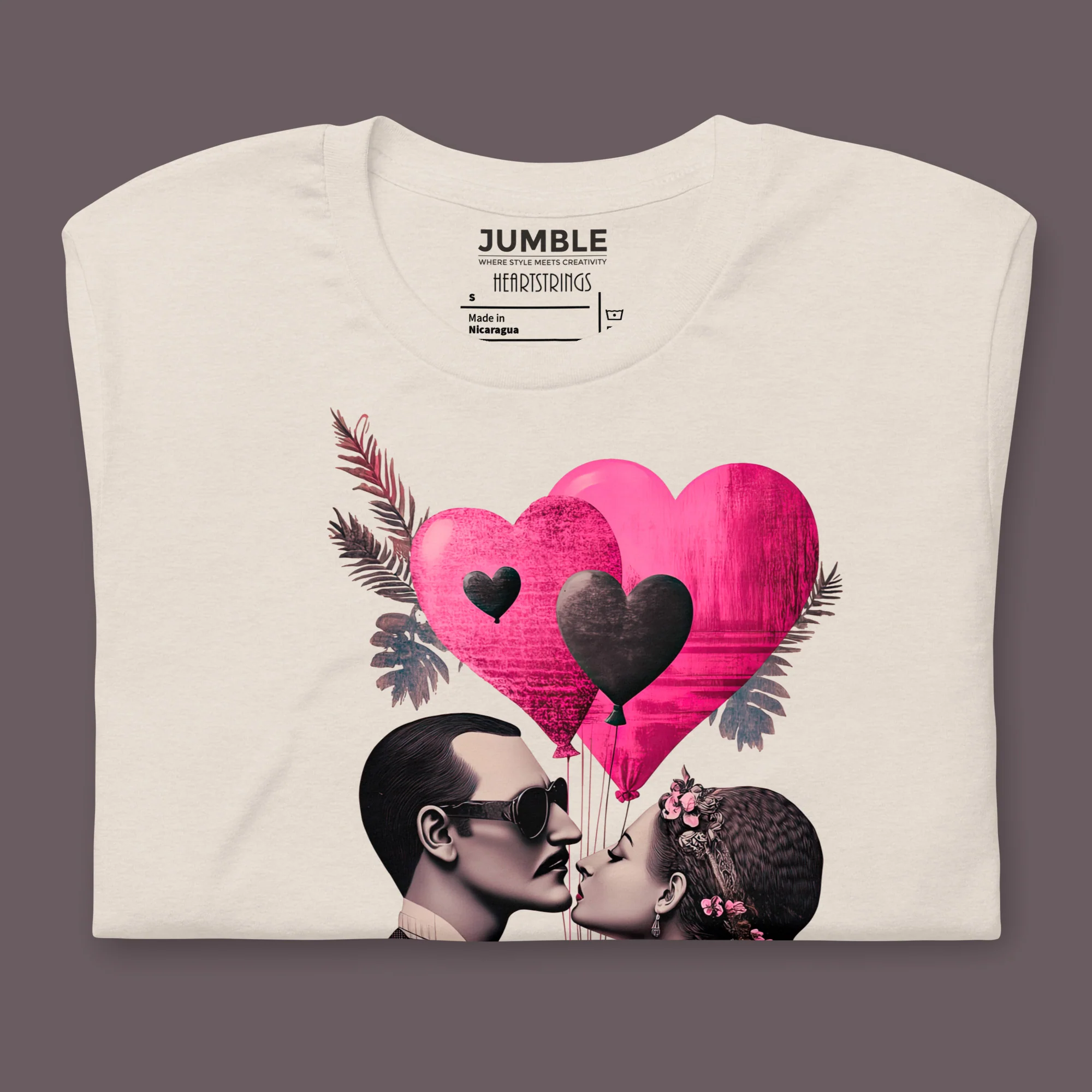 Heartstrings Modern Regular Fit T-Shirt | Bella+Canvas - Image 4