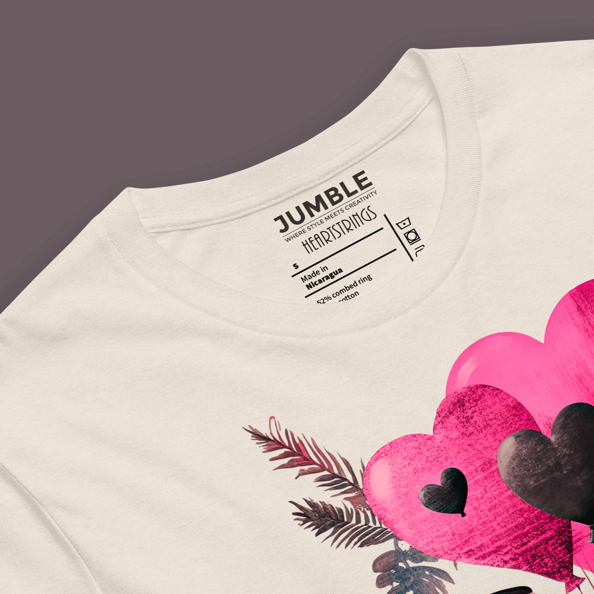 Heartstrings Modern Regular Fit T-Shirt | Bella+Canvas - Image 9