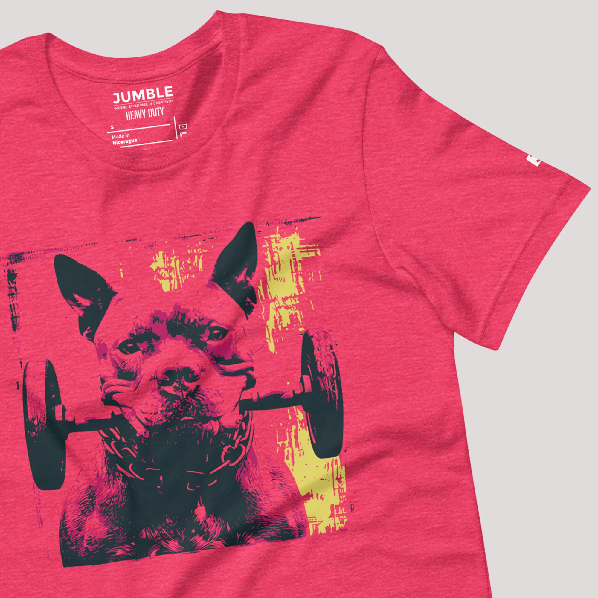 Heavy Duty Modern Regular Fit T-Shirt | Bella+Canvas - Image 4