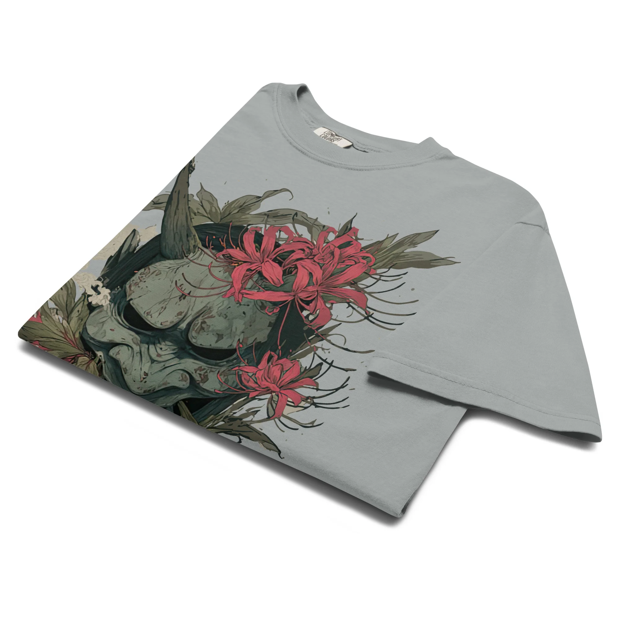 Higan no Oni Premium Heavyweight T-Shirt | Comfort Colors - Image 5