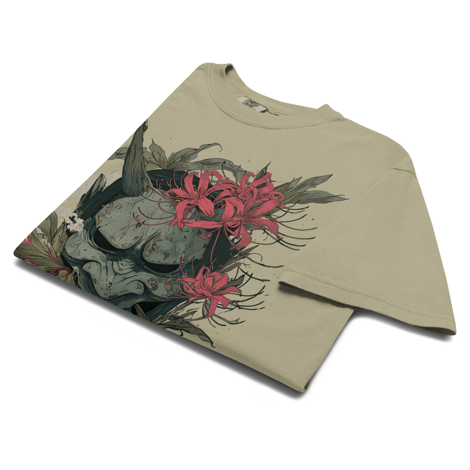 Higan no Oni Premium Heavyweight T-Shirt | Comfort Colors - Image 6