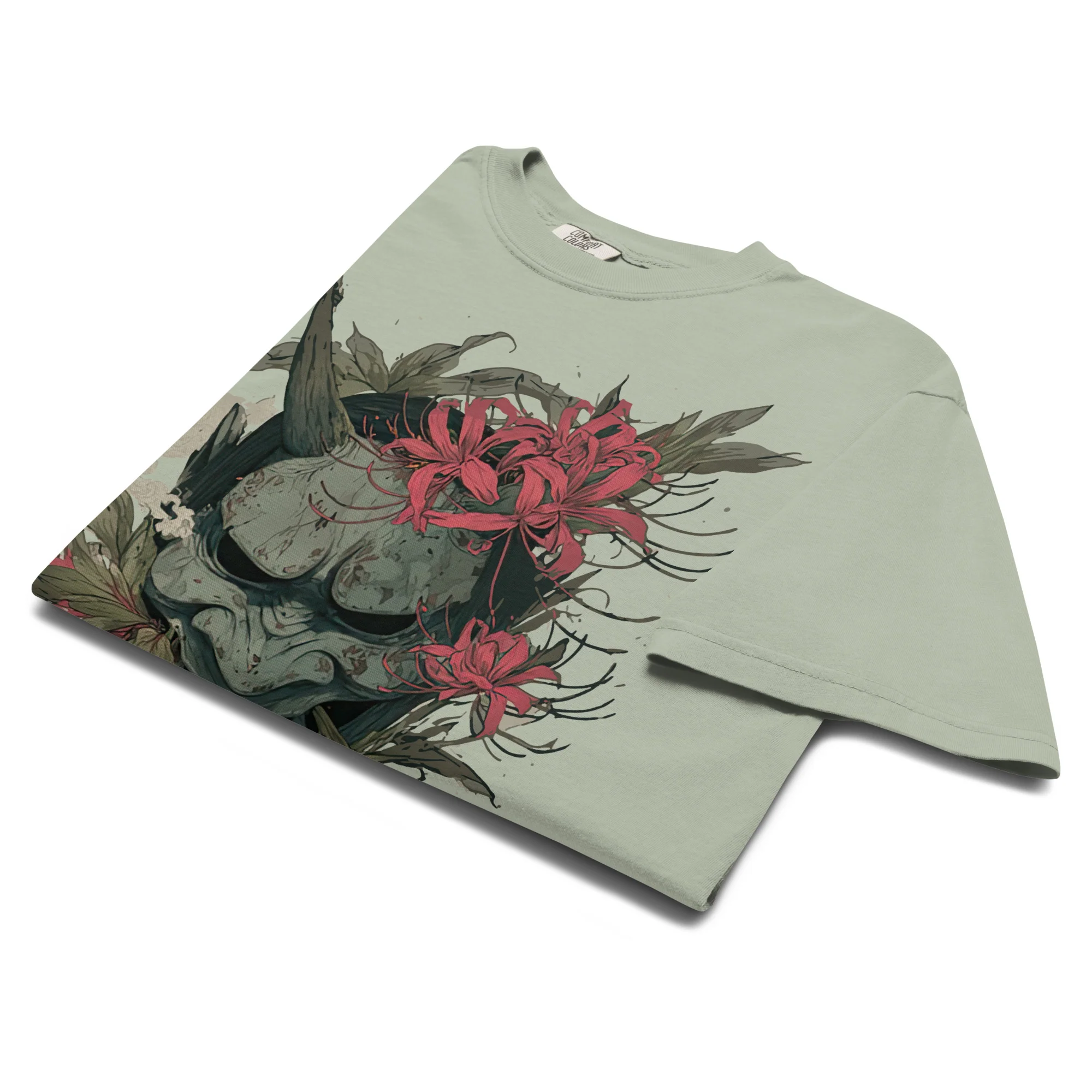 Higan no Oni Premium Heavyweight T-Shirt | Comfort Colors - Image 7