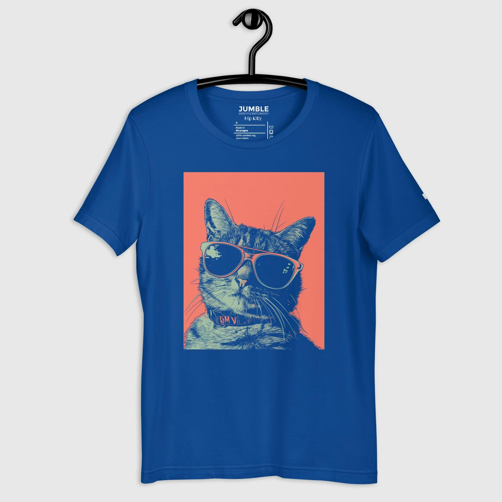 Hip Kitty Modern Regular Fit T-Shirt | Bella+Canvas - Image 14