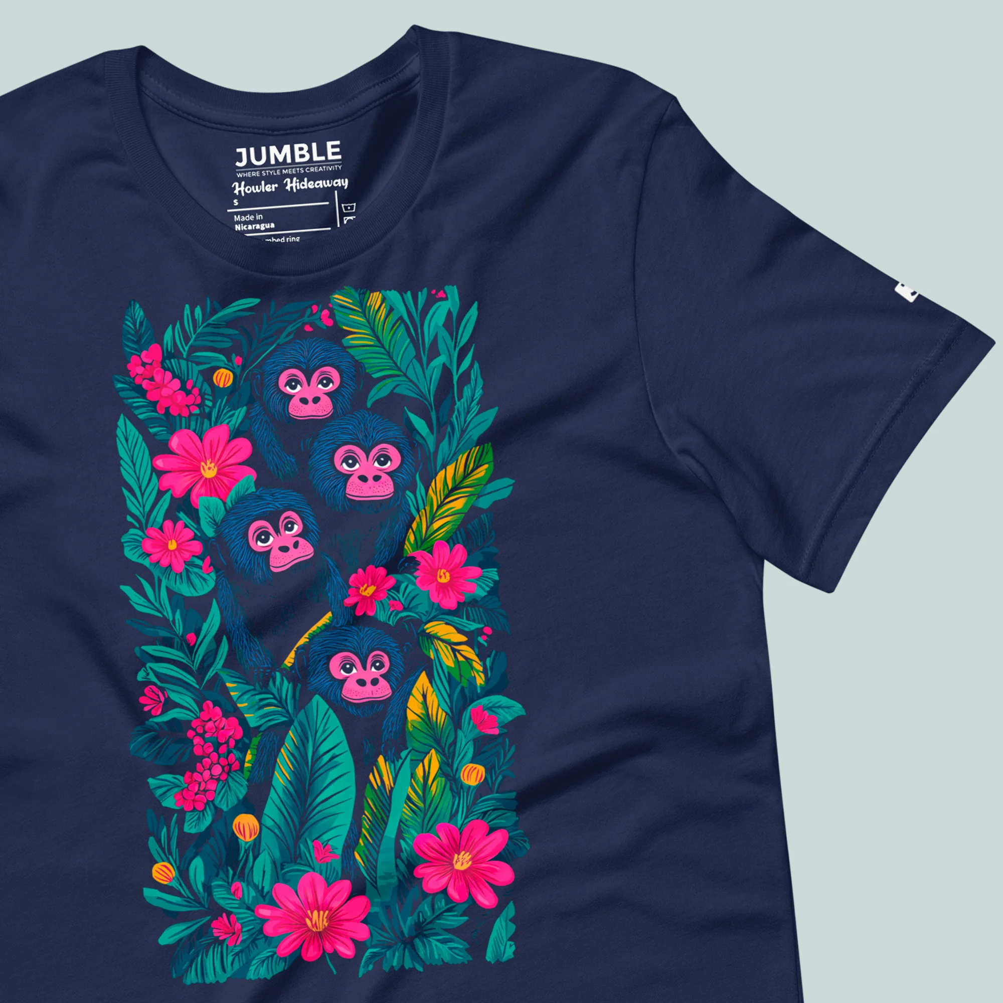 Howler Hideaway Modern Regular Fit T-Shirt | Bella+Canvas - Image 3