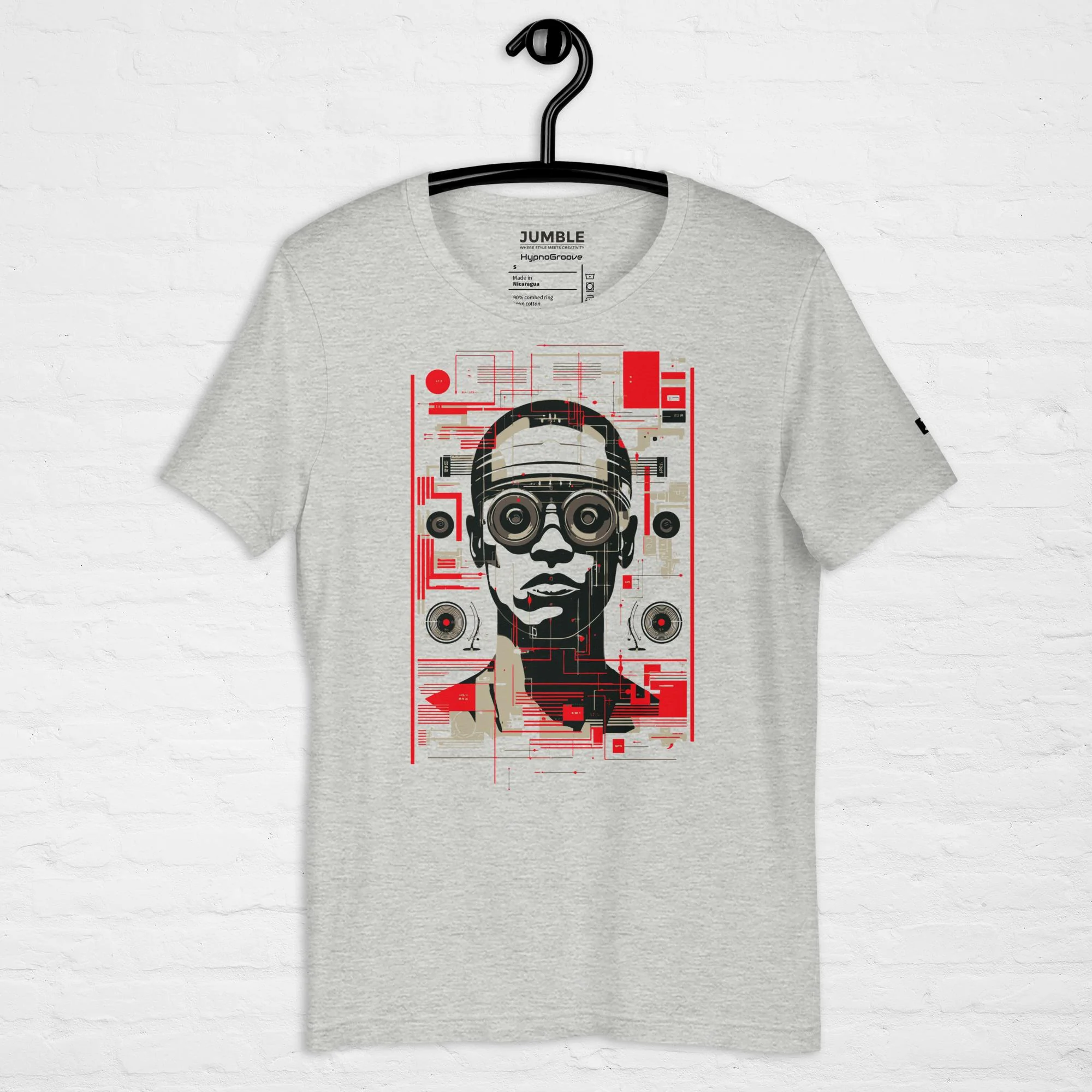 HypnoGroove Modern Regular Fit T-Shirt | Bella+Canvas - Image 11