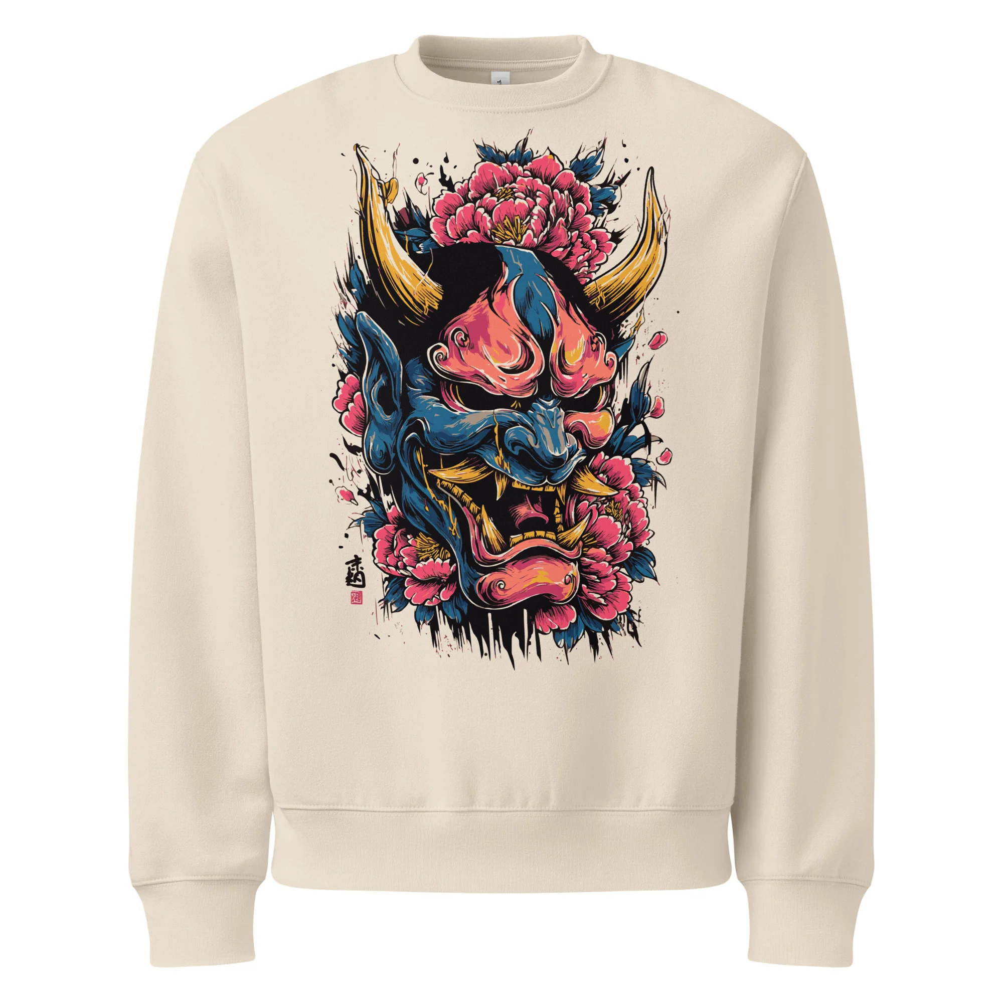 Ikari Botan Oversized Heavyweight Sweatshirt | Bella + Canvas