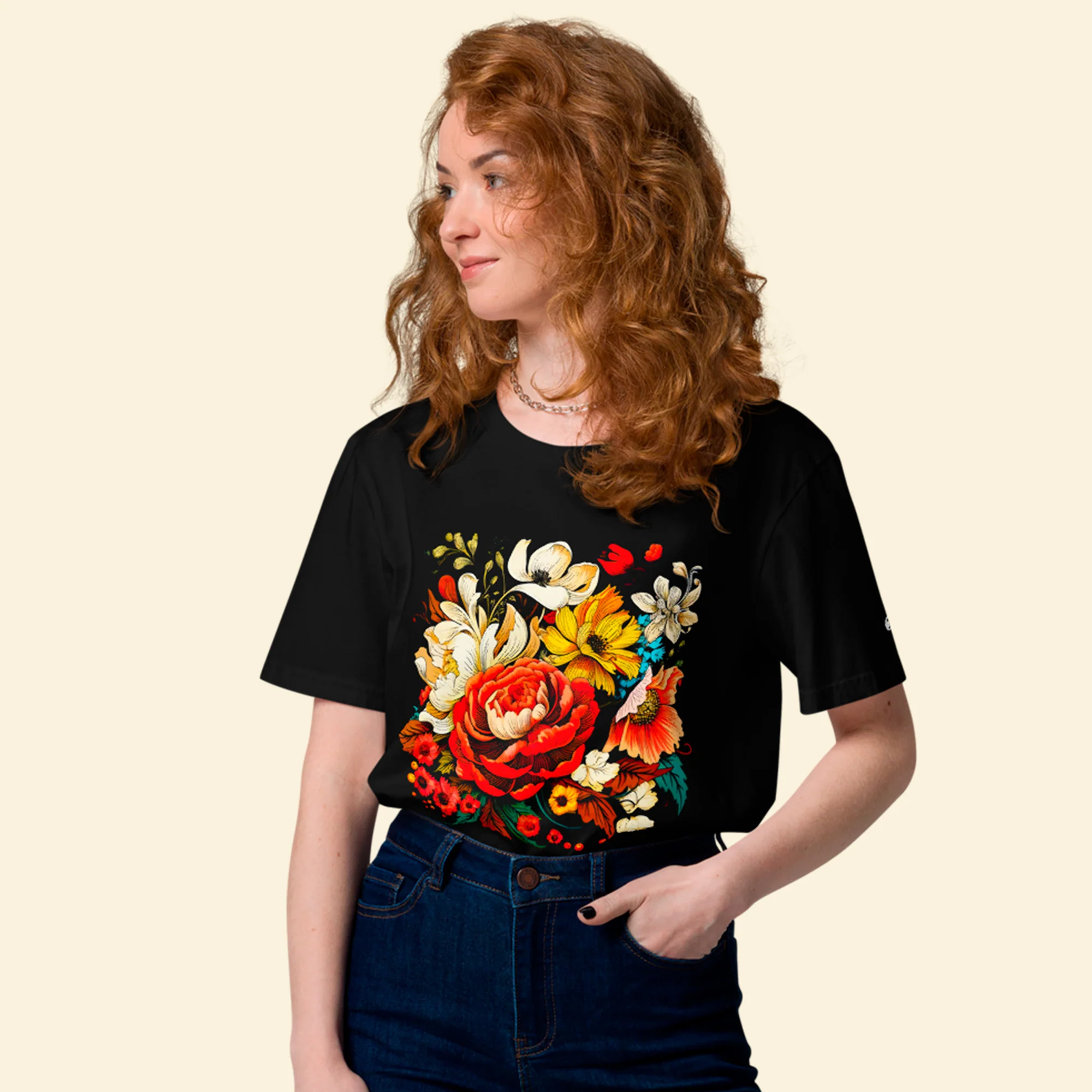 In Bloom organic cotton T-Shirt | Stanley/Stella - Image 6