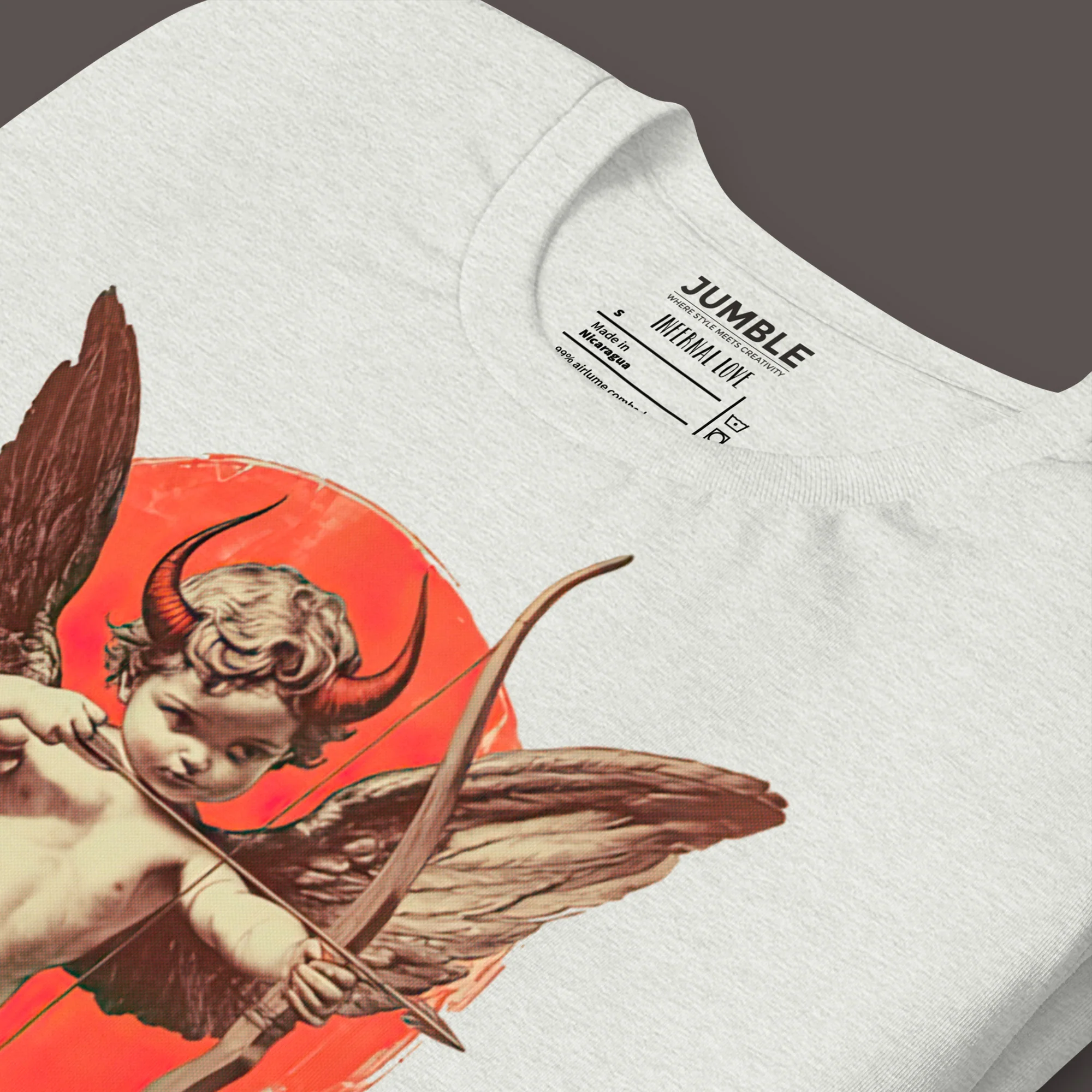 Infernal Love Modern Regular Fit T-Shirt | Bella+Canvas - Image 13