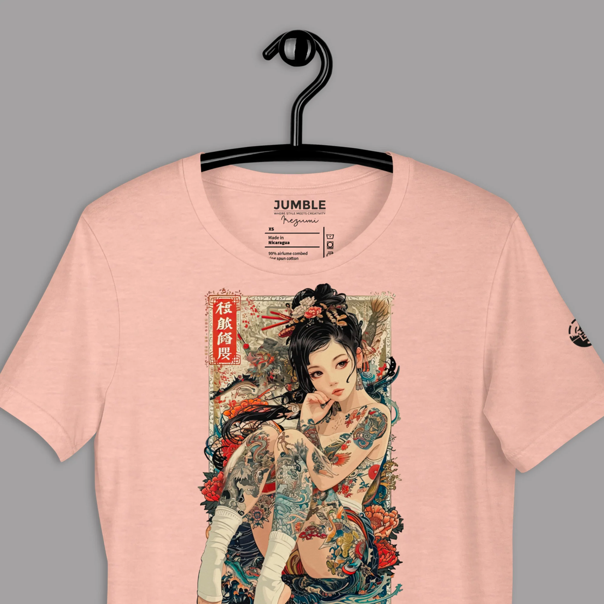 Irezumi Modern Regular Fit  T-Shirt | Bella+Canvas - Image 22