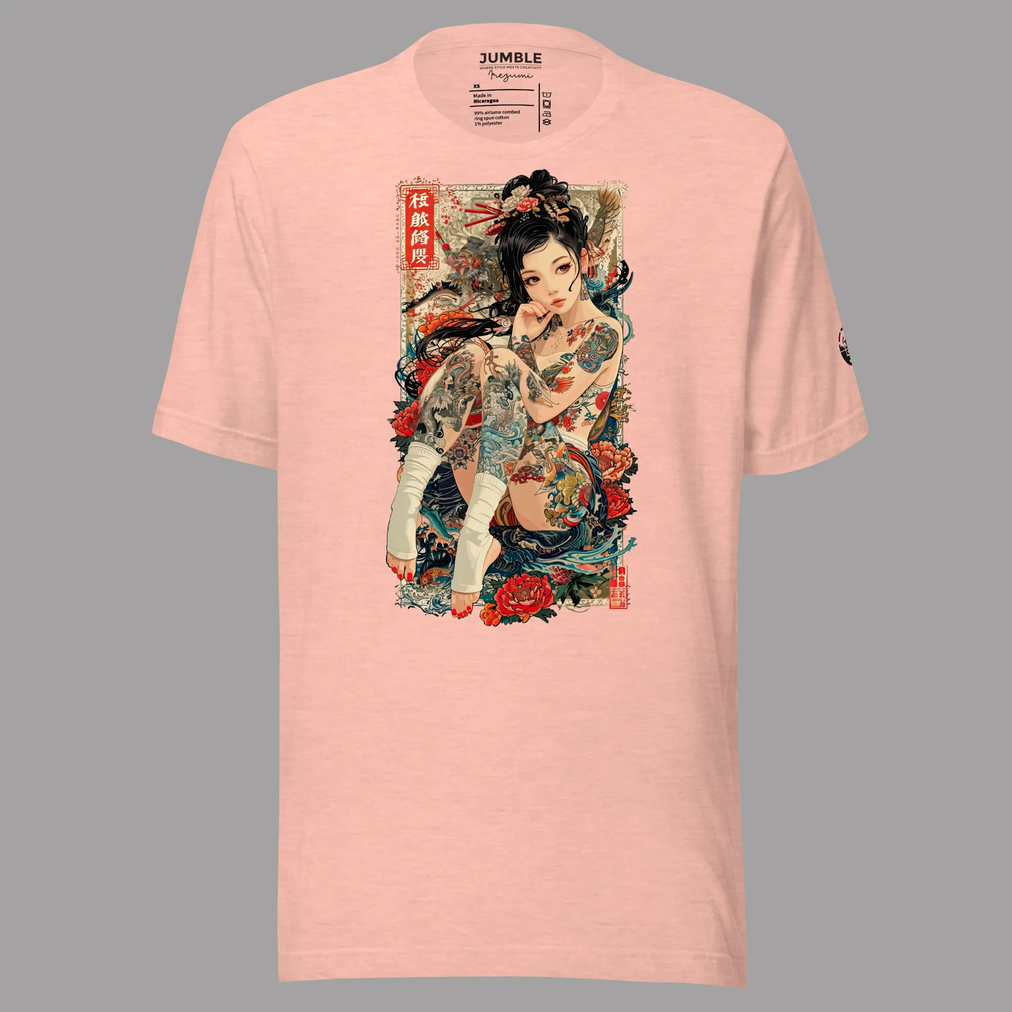 Irezumi Modern Regular Fit  T-Shirt | Bella+Canvas - Image 25