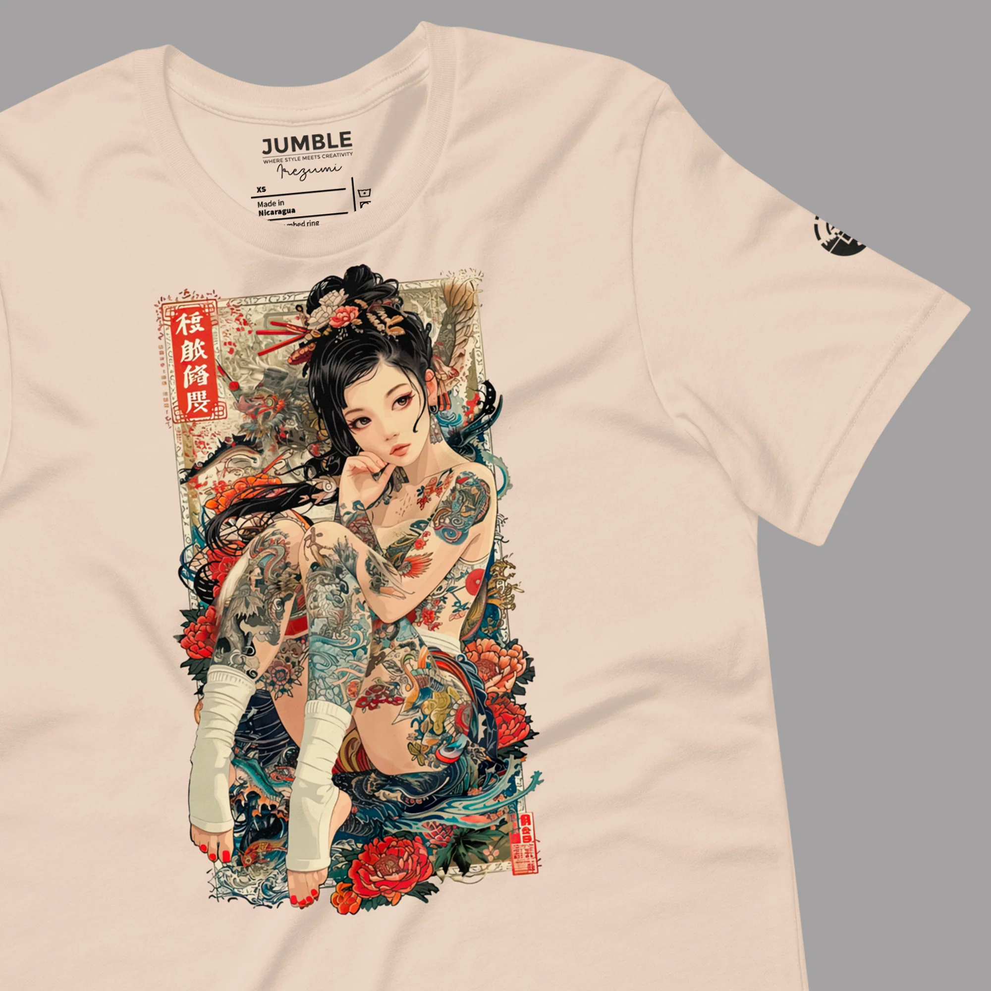 Irezumi Modern Regular Fit  T-Shirt | Bella+Canvas - Image 27