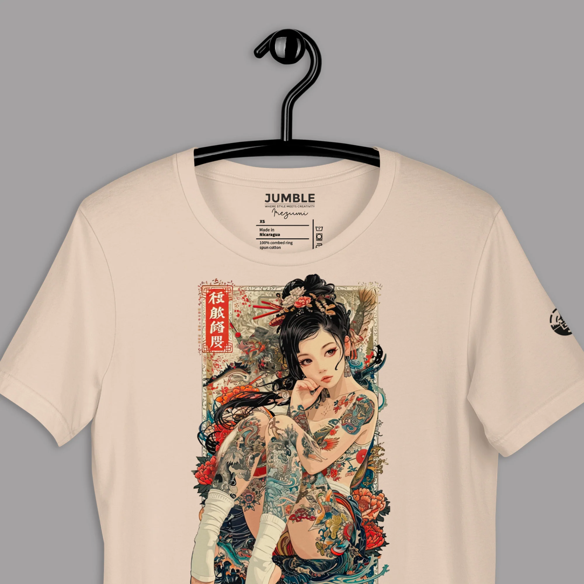 Irezumi Modern Regular Fit  T-Shirt | Bella+Canvas - Image 30