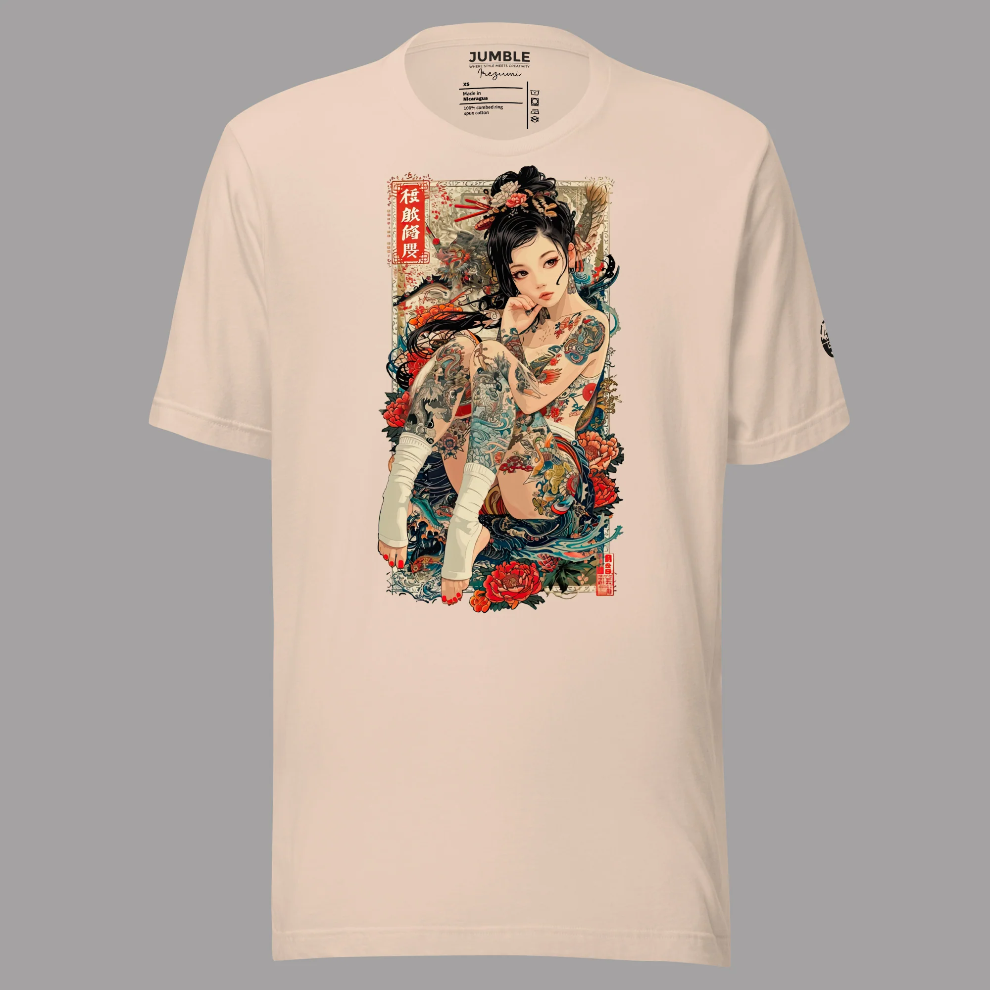 Irezumi Modern Regular Fit  T-Shirt | Bella+Canvas - Image 33