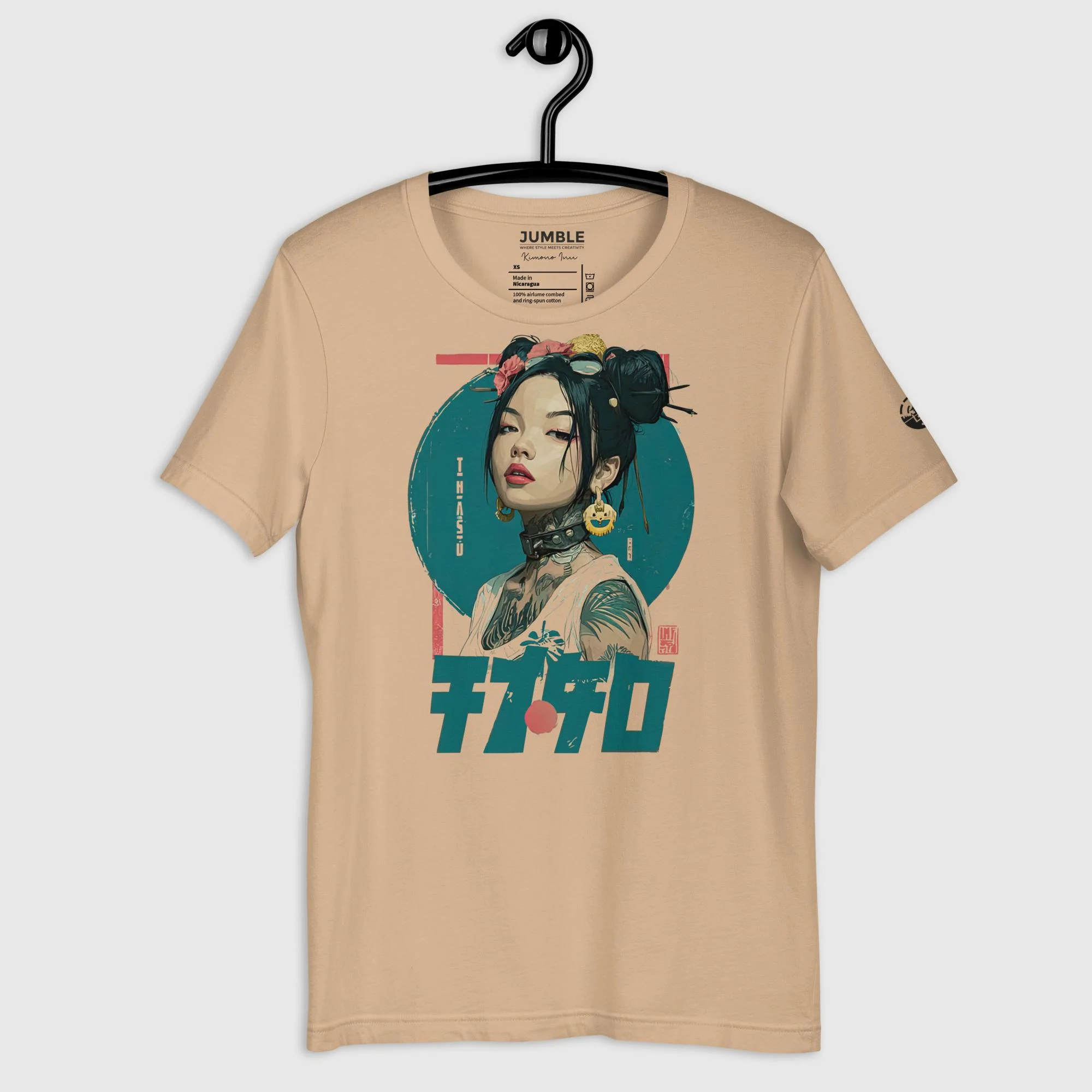 Jiyū na tori Modern Regular Fit T-Shirt | Bella+Canvas - Image 5
