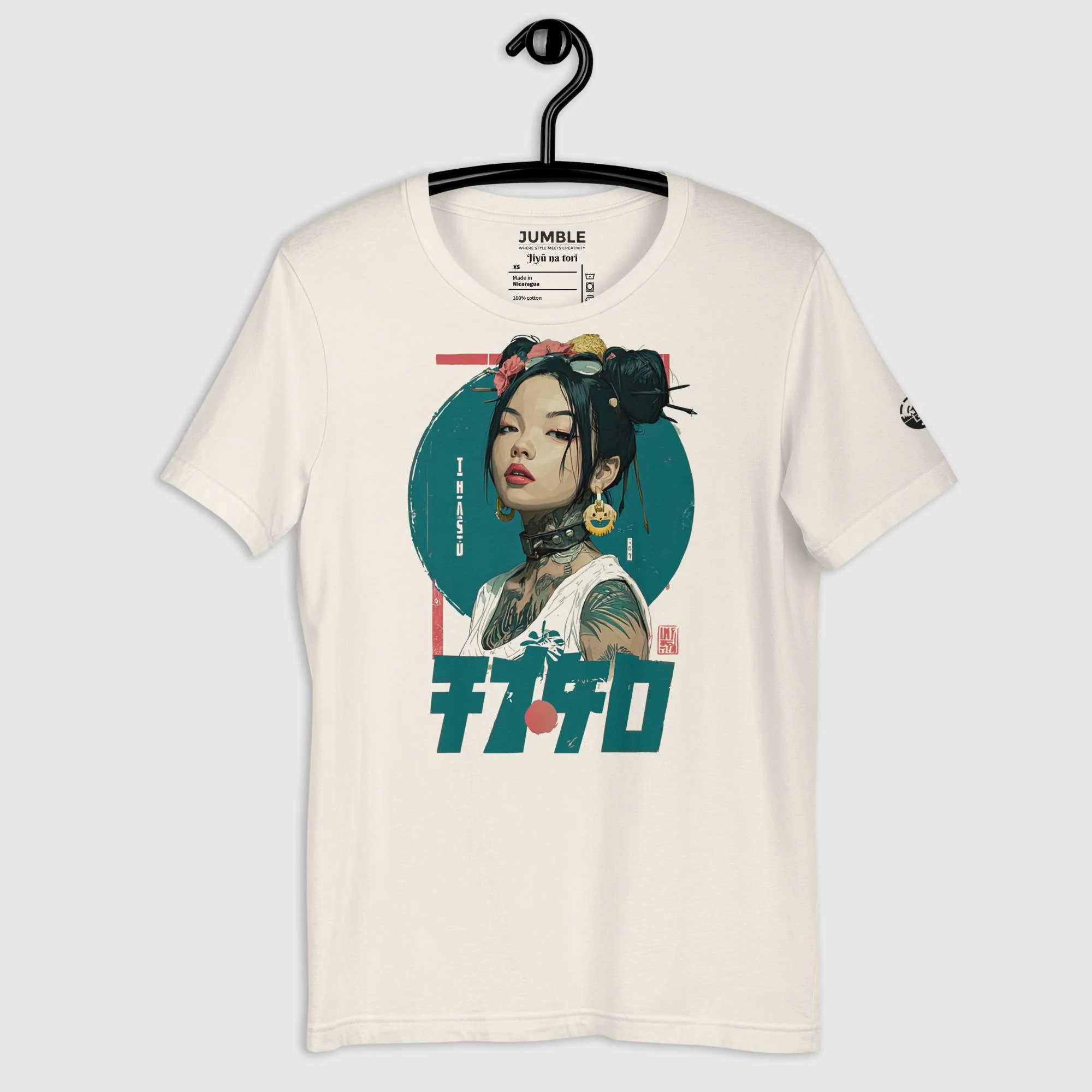 Jiyū na tori Modern Regular Fit T-Shirt | Bella+Canvas - Image 7