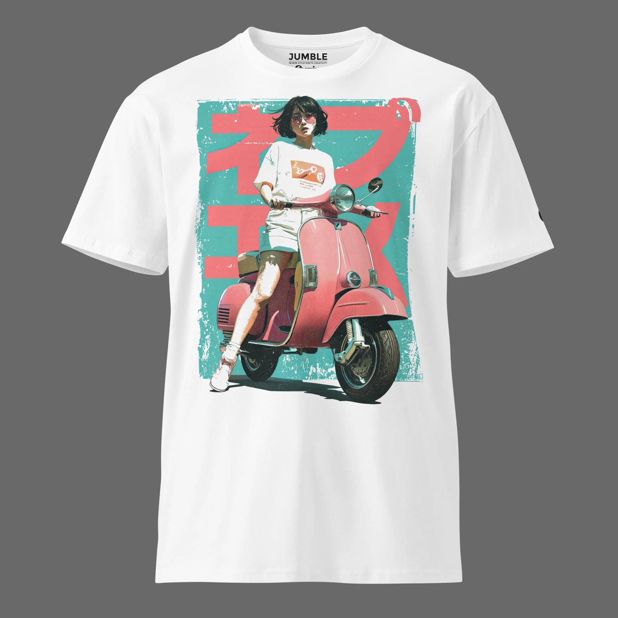 Jiyū Shōjo Premium Regular Fit T-Shirt | AS Colour - Image 2