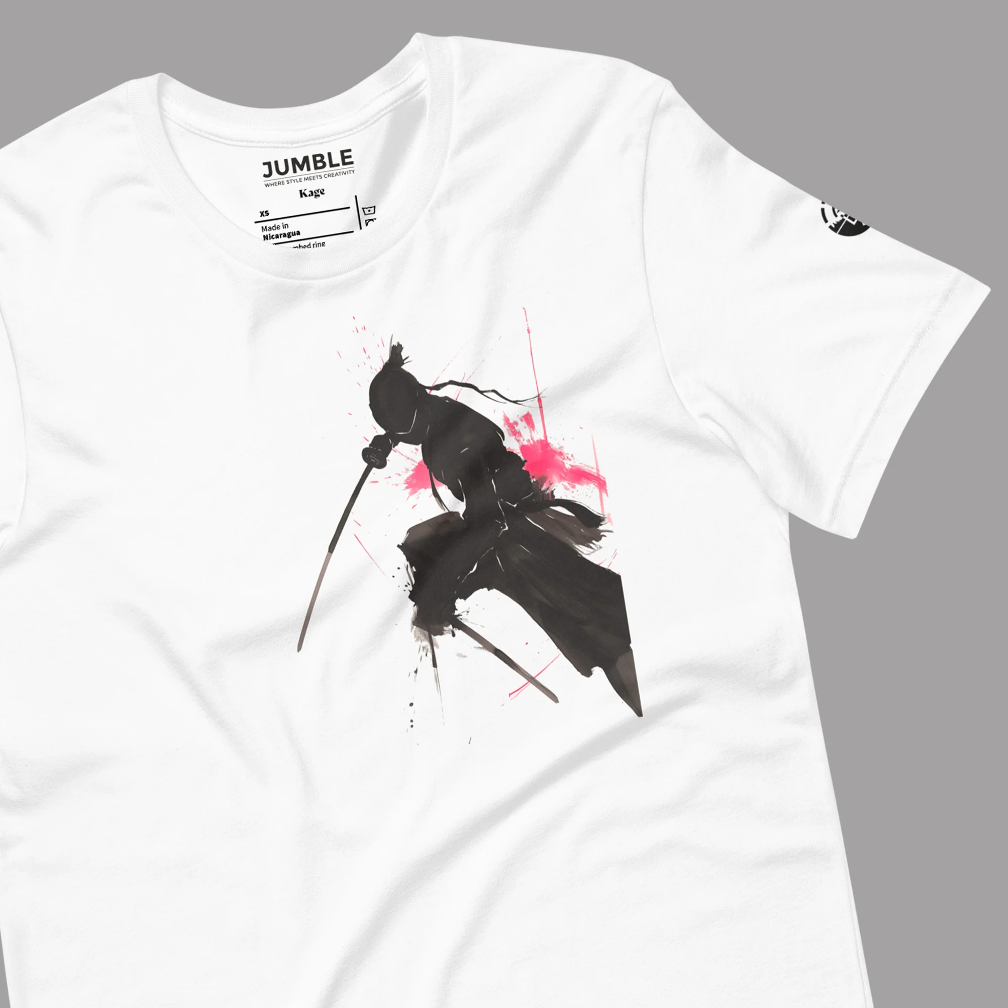 Kage (影) Modern Regular Fit T-Shirt | Bella+Canvas - Image 4